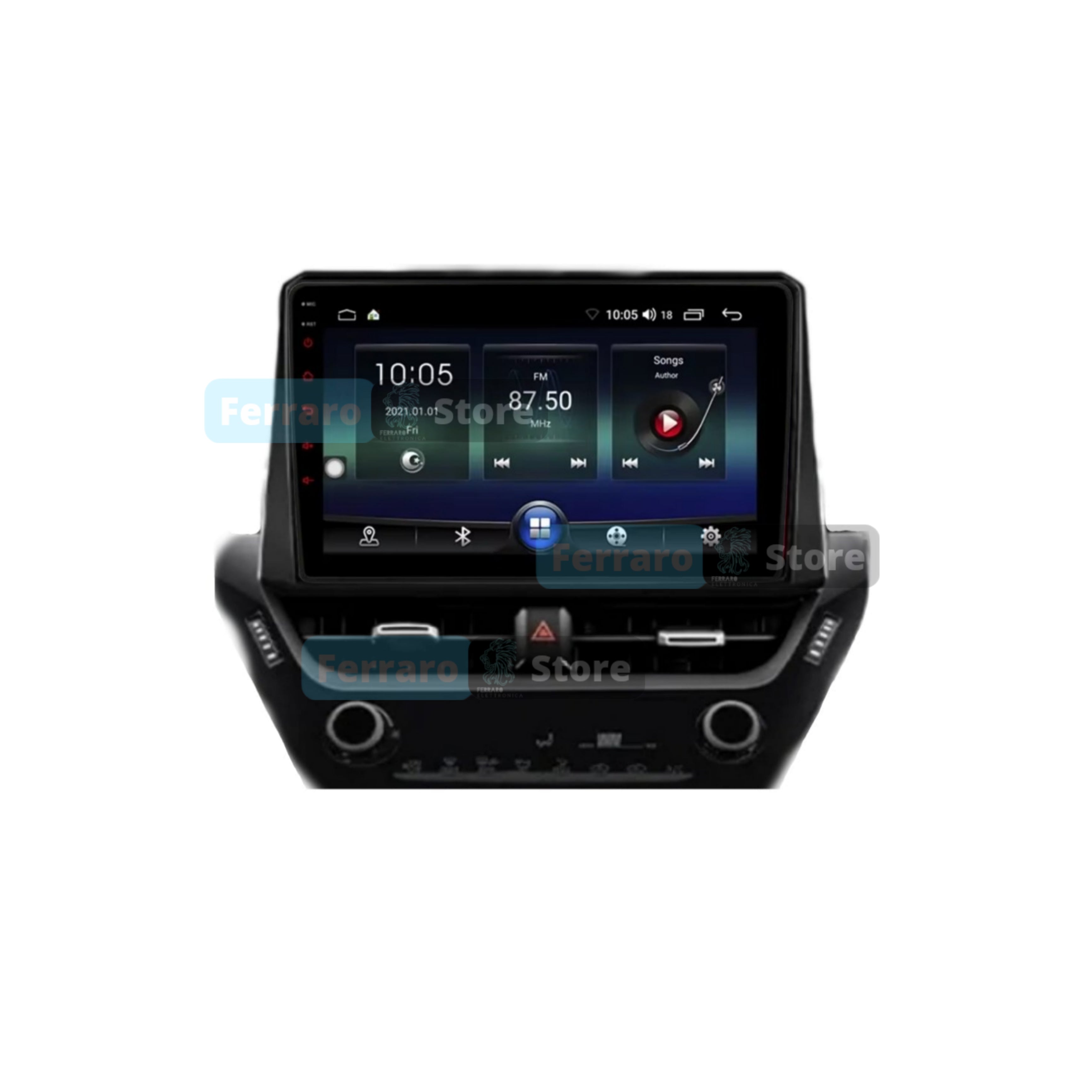 Autoradio per Toyota Corolla Auris 10.1" | 2019-2023 | Android | Bluetooth | CarPlay | Android Auto | 2GB/4GB/8GB Ram