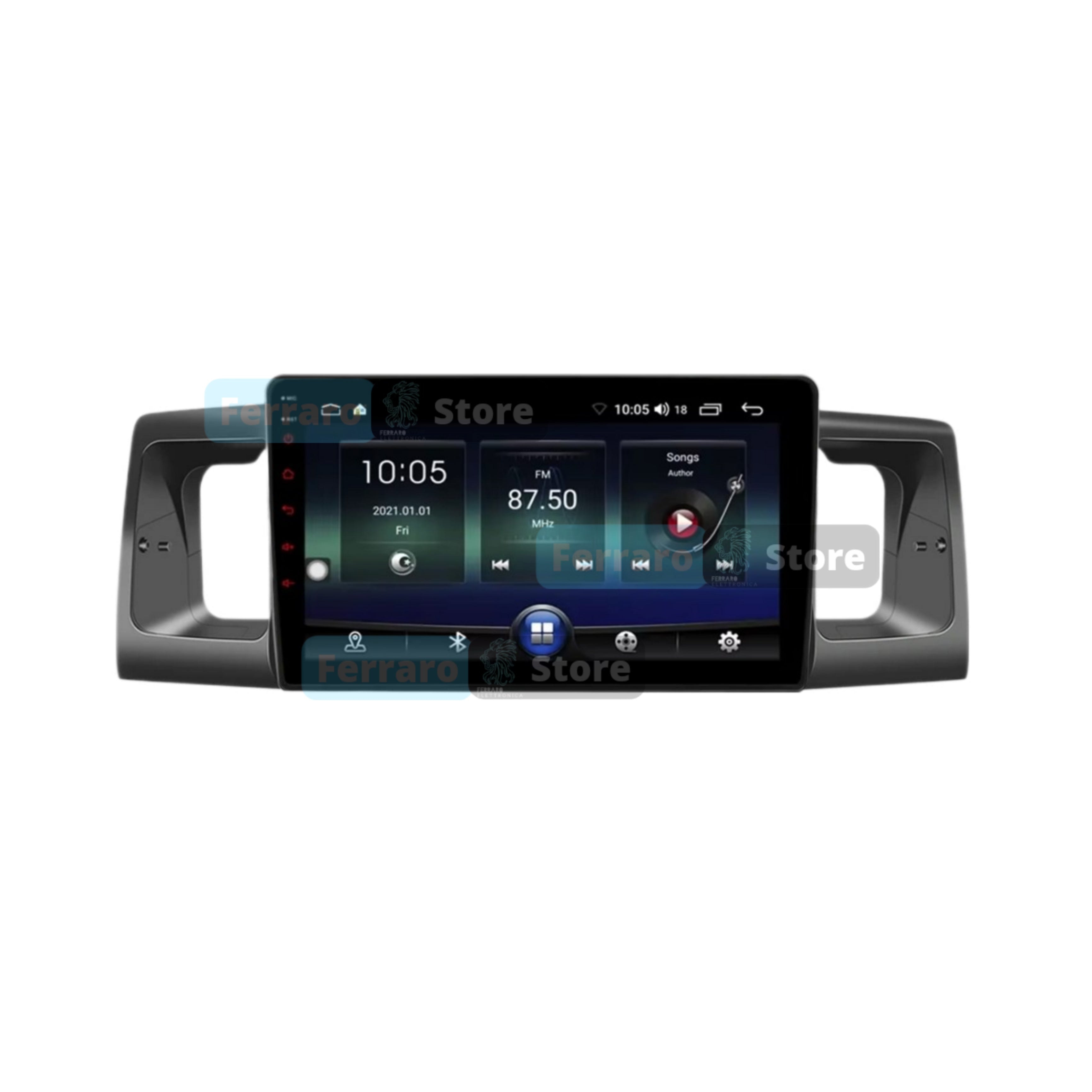 Car Radio for TOYOTA COROLLA E120/E130 [2000 - 2008] - 2GB/4GB/6GB/8GB Intelligent car system, 2Din 9"Inch, GPS, Navigator, Wifi