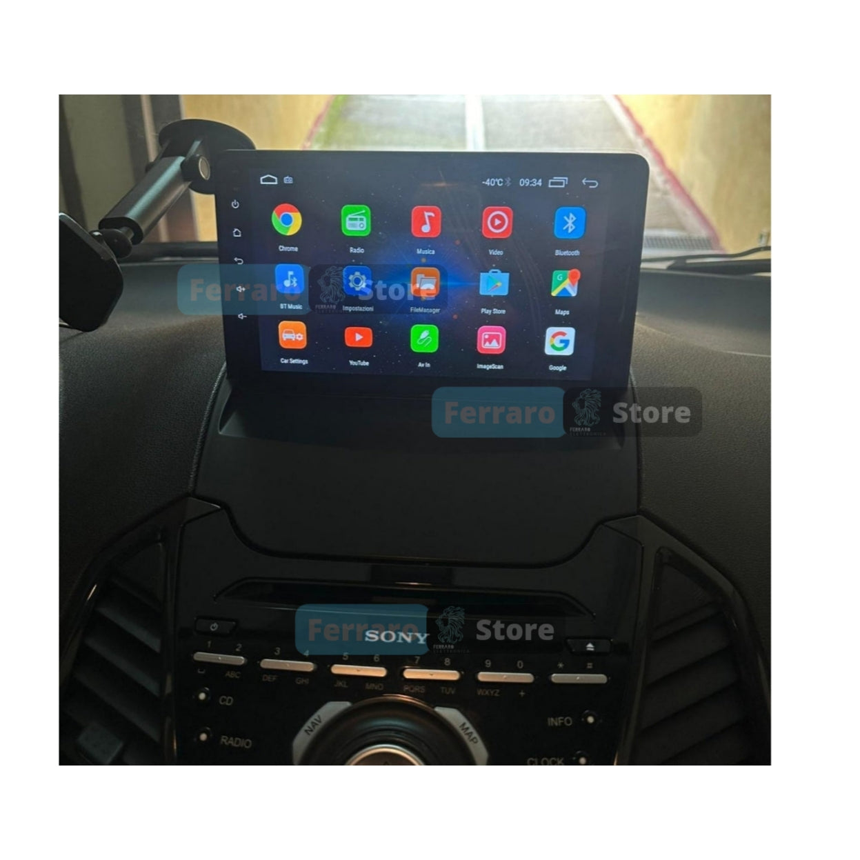 Autoradio per Ford EcoSport 9" | 2013-2017 | Android | Bluetooth | CarPlay | Android Auto | 2GB/4GB/6GB/8GB Ram