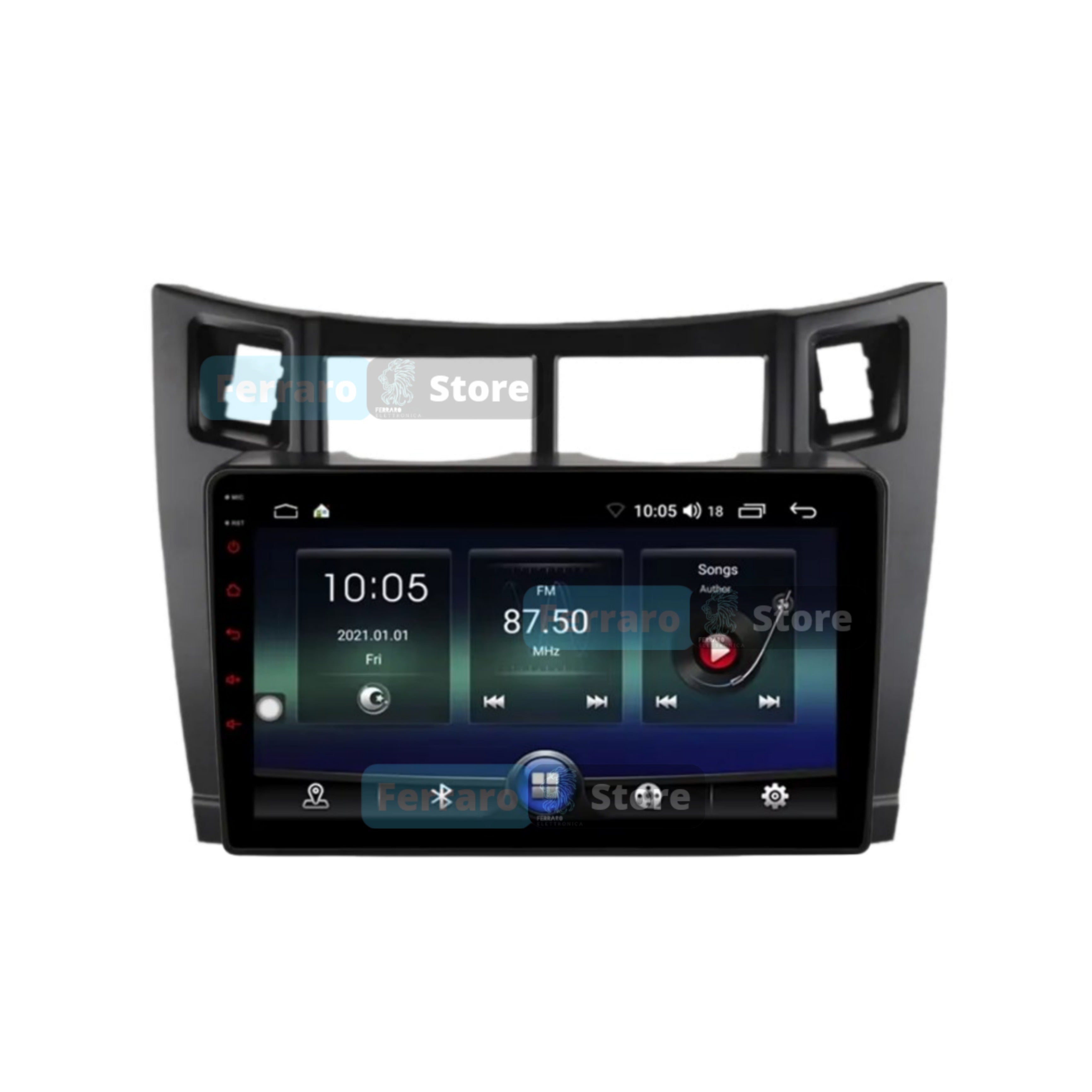 Autoradio per Toyota Yaris XP90 Vitz Platz 9" | 2005-2012 | Android | Bluetooth | CarPlay | Android Auto | 2GB/4GB/6GB/8GB Ram