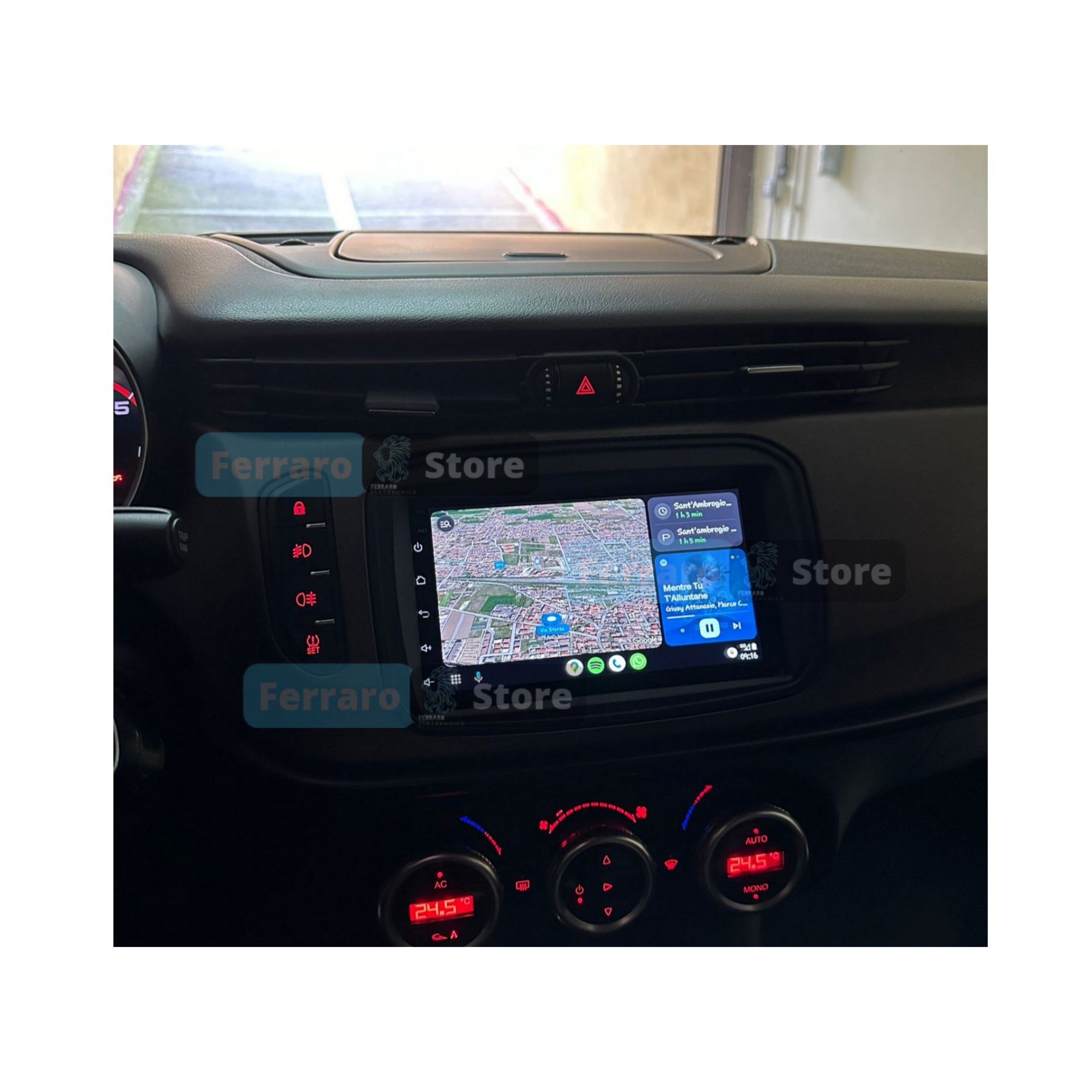 Car Radio for Alfa Romeo Giulietta [from 2014 onwards] - 2GB/4GB/6GB, 7" Inch Android, GPS, Bluetooth, Radio, Navigator, Wifi, PlayStore