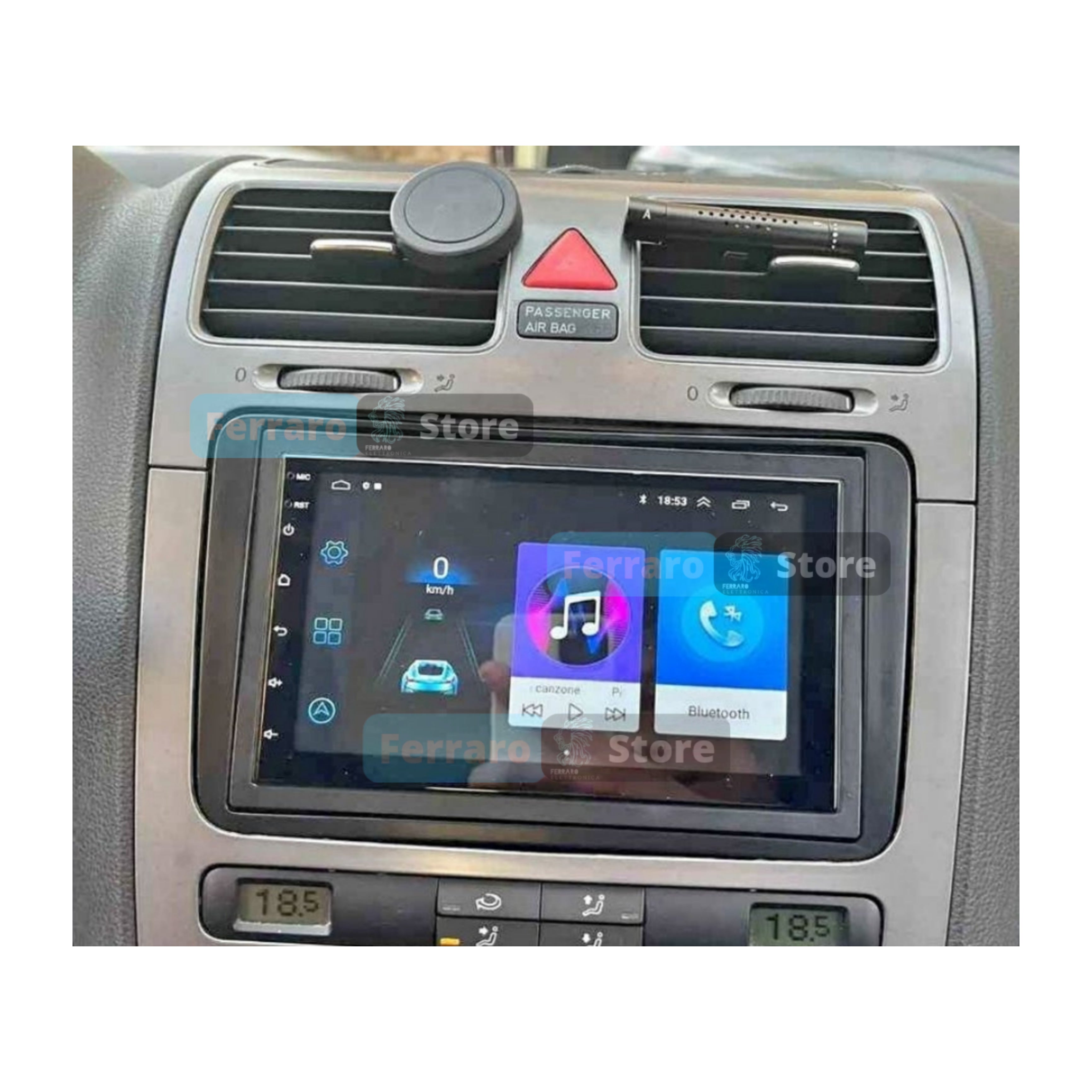 Autoradio per Volkswagen | Seat | Skoda 7" | Android | Bluetooth | CarPlay | Android Auto | 2GB/4GB/6GB/8GB Ram