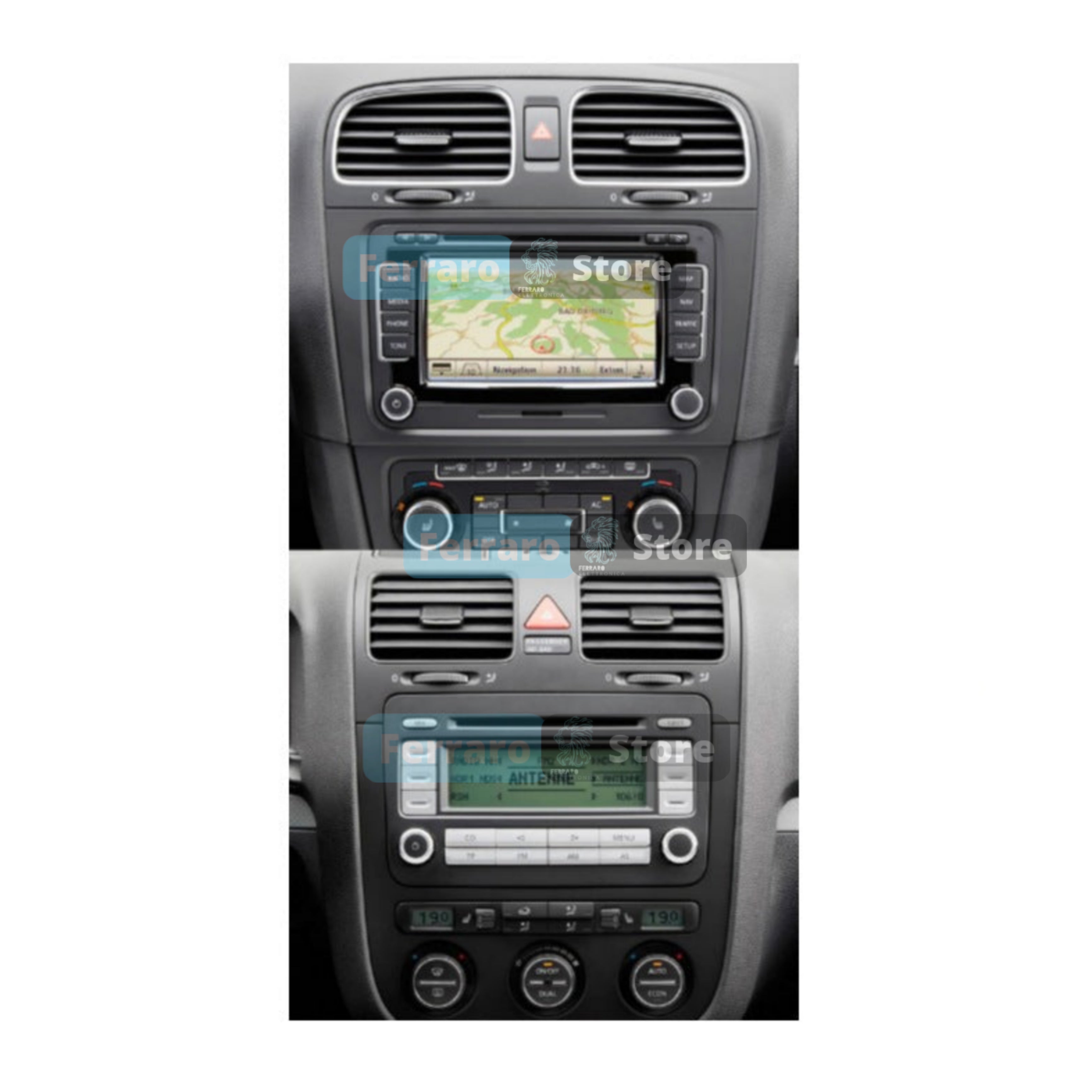 Autoradio per Volkswagen | Seat | Skoda 7" | Android | Bluetooth | CarPlay | Android Auto | 2GB/4GB/6GB Ram