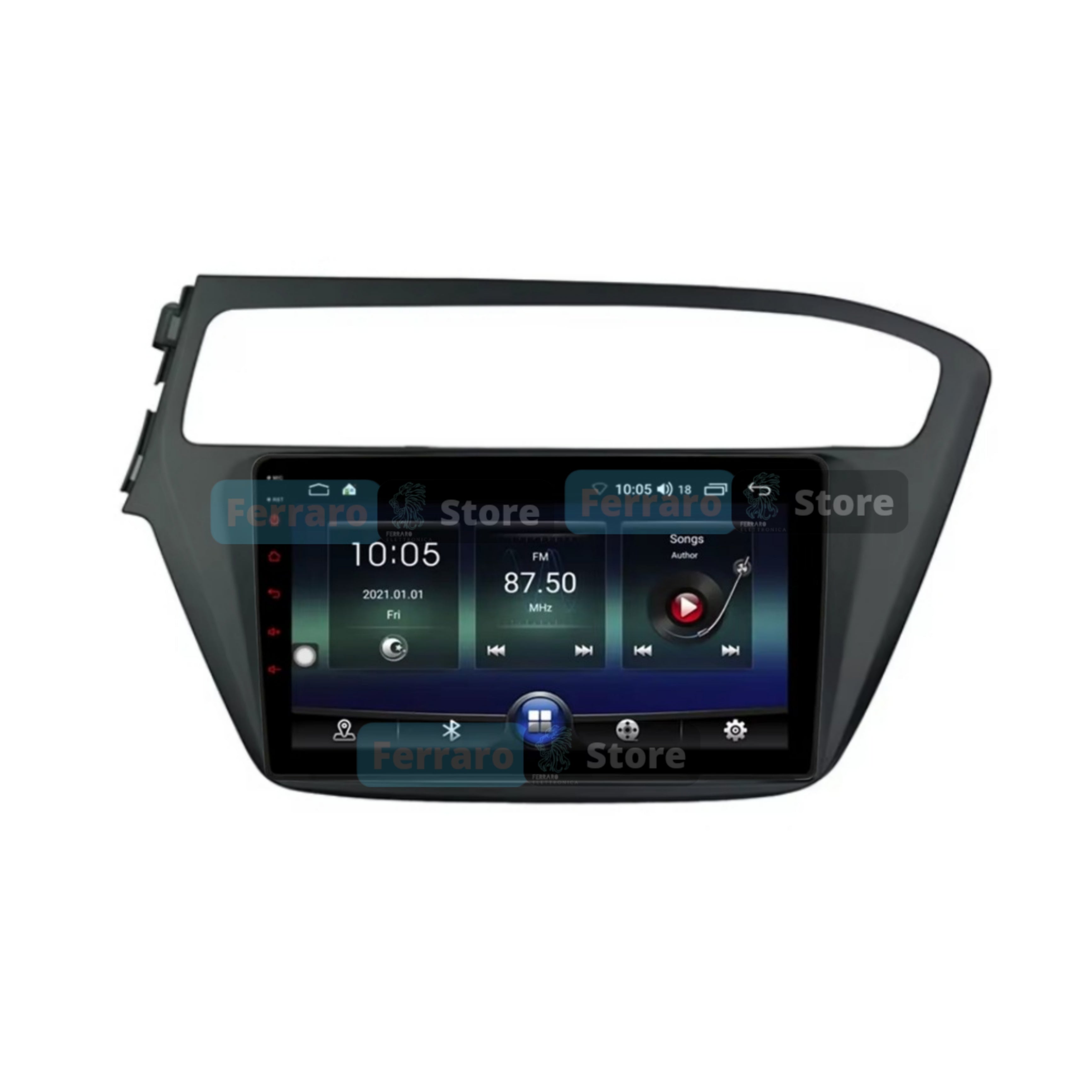 Autoradio per Hyundai i20 GB/IB 9" | 2018-2020 | Android | Bluetooth | CarPlay | Android Auto | 2GB/4GB/6GB/8GB Ram