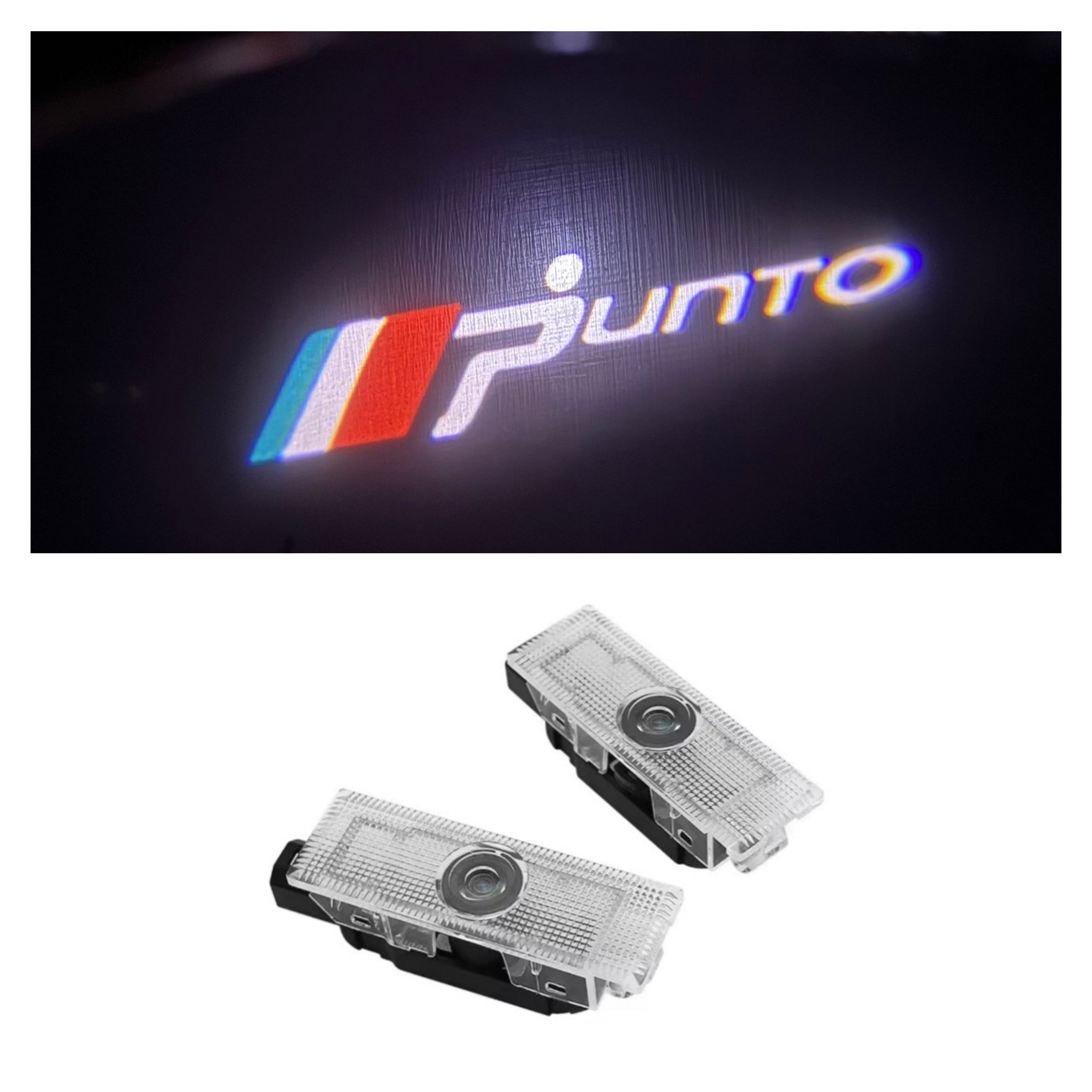 Luce di Cortesia Fiat Grande Punto | 2008-2015 | Plug and Play | Proiettore Logo