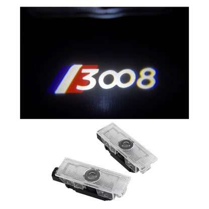 Luce di Cortesia Peugeot 3008 | 2008-2016 | Plug and Play | Proiettore Logo