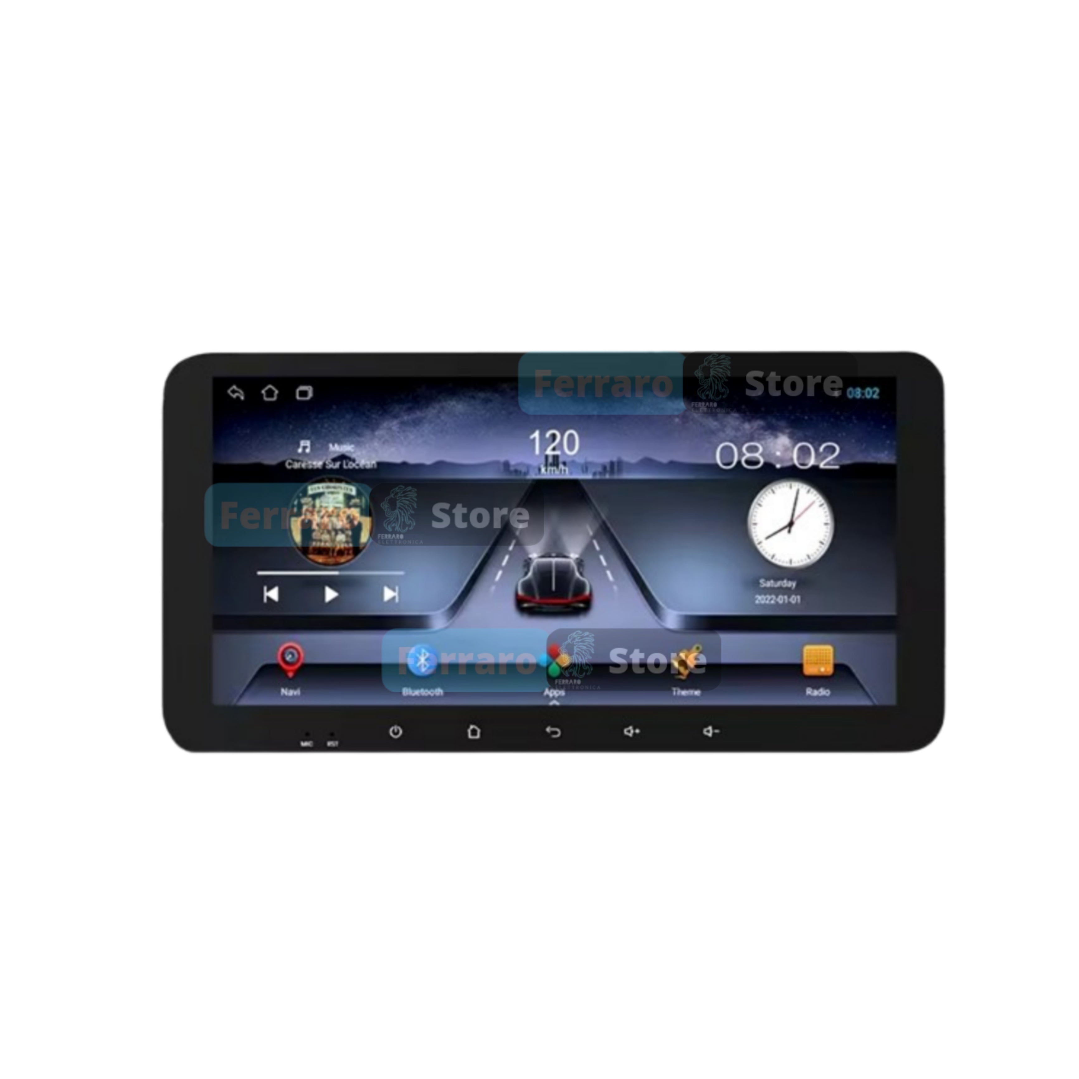 Autoradio per Volkswagen Polo 5 10.35" | 2008-2020 | Android | Bluetooth | CarPlay | Android Auto | 2/32GB Ram