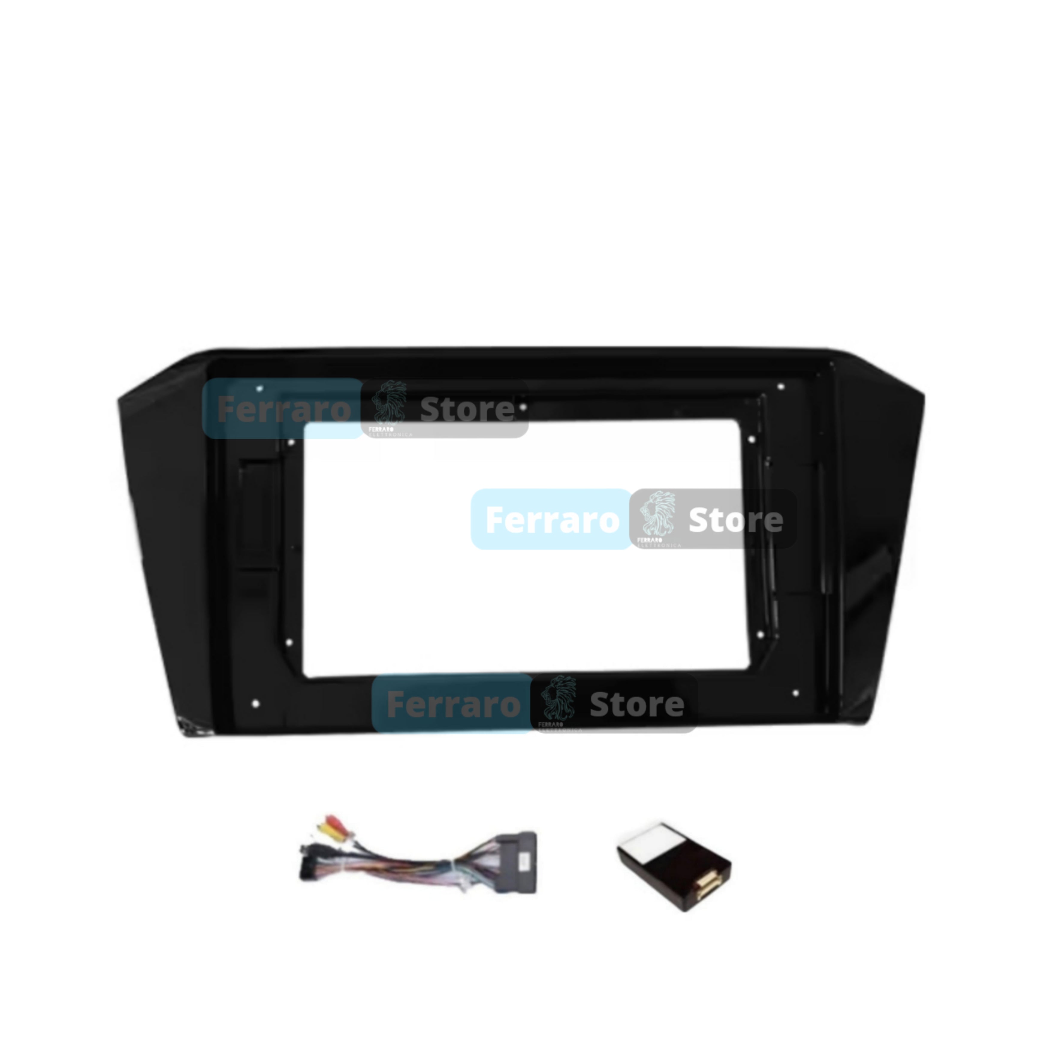 Kit Montaggio Autoradio 10.1"Pollici Volkswagen Passat B8 [2015-2020] - Mascherina, Cablaggio Autoradio Android