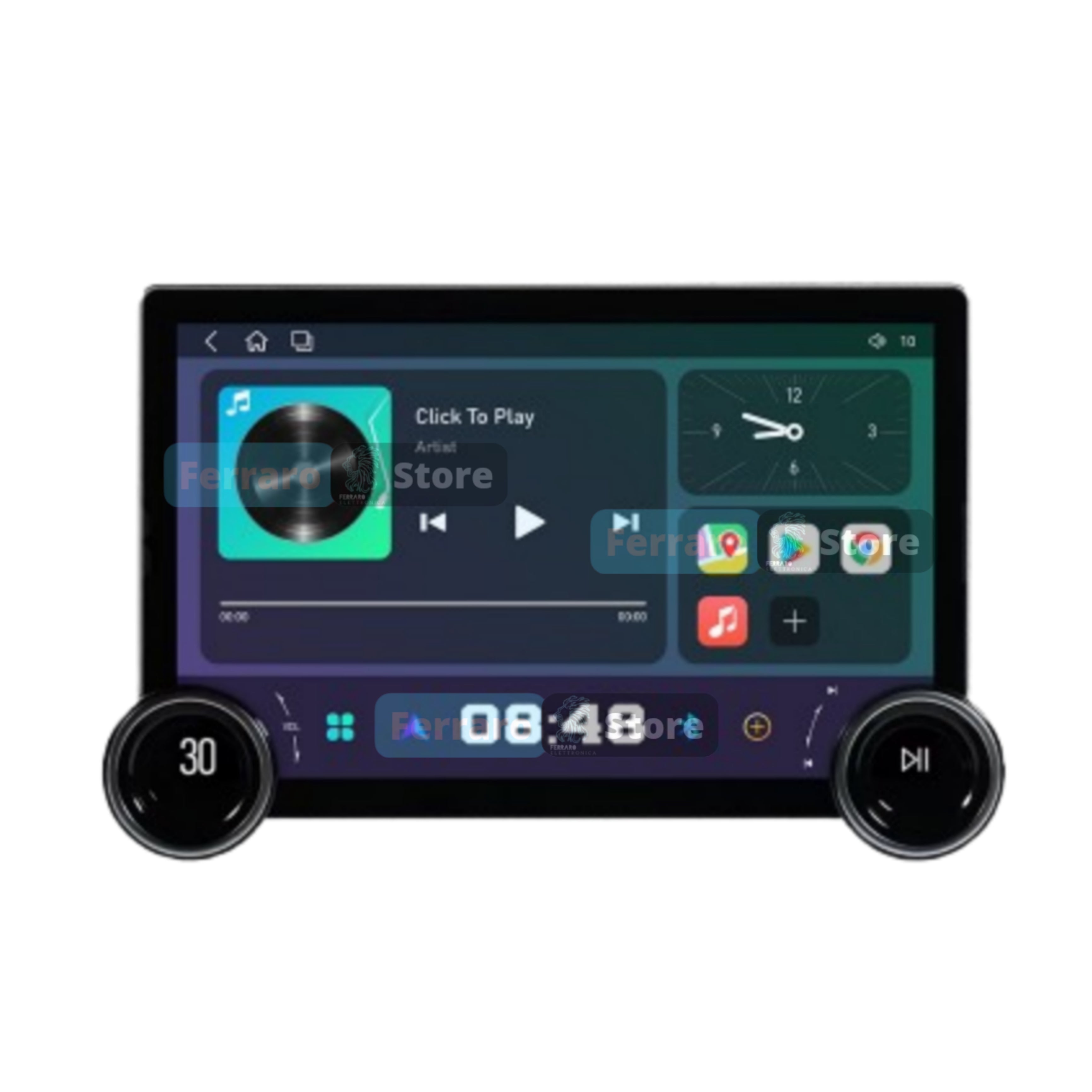 Autoradio per Mazda 3 11.8" 2K | 2004-2013 | Android | Bluetooth | CarPlay | Android Auto | 4/64GB Ram