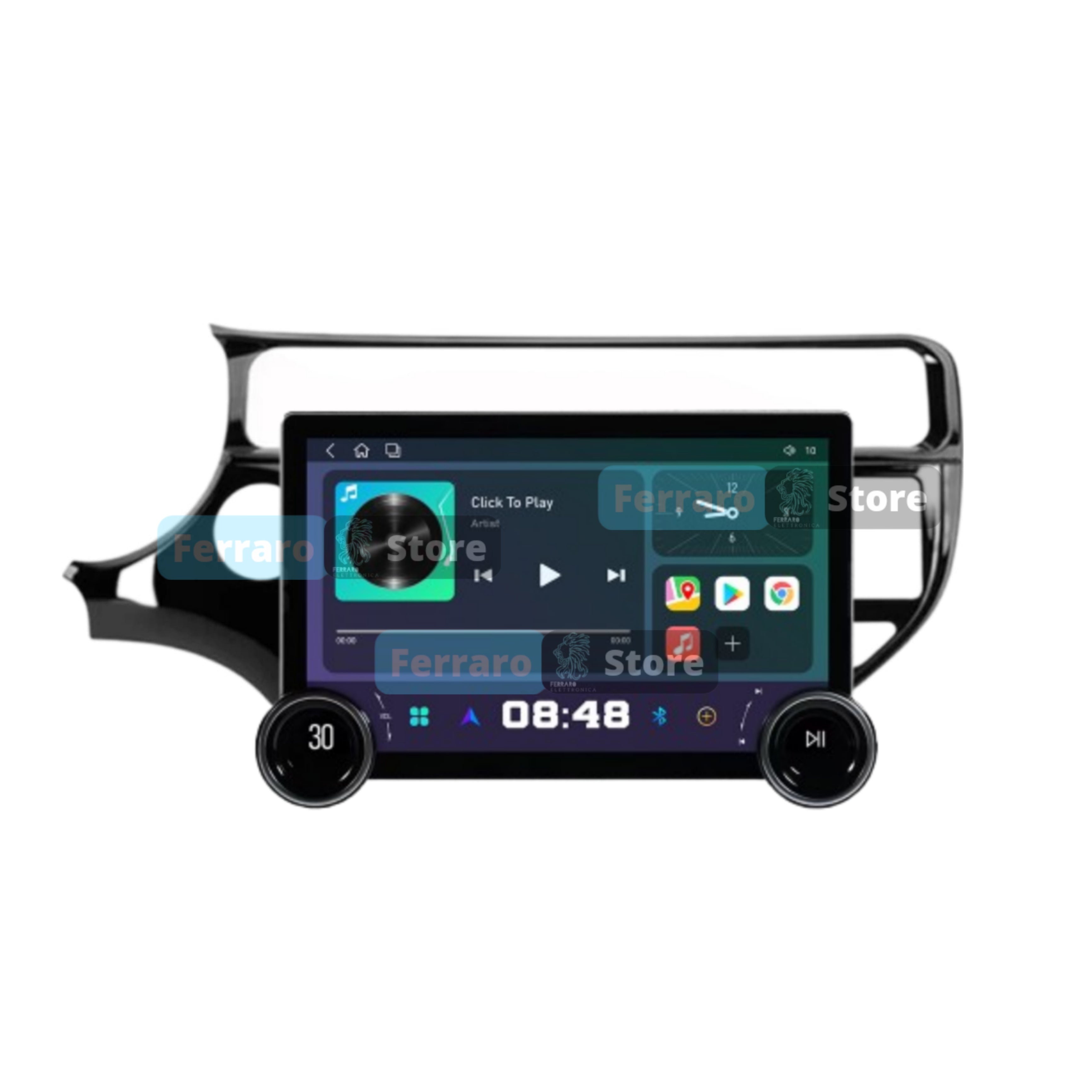 Autoradio per Kia Rio 11.8" 2K | 2011-2015 | Android | Bluetooth | CarPlay | Android Auto | 4/64GB Ram