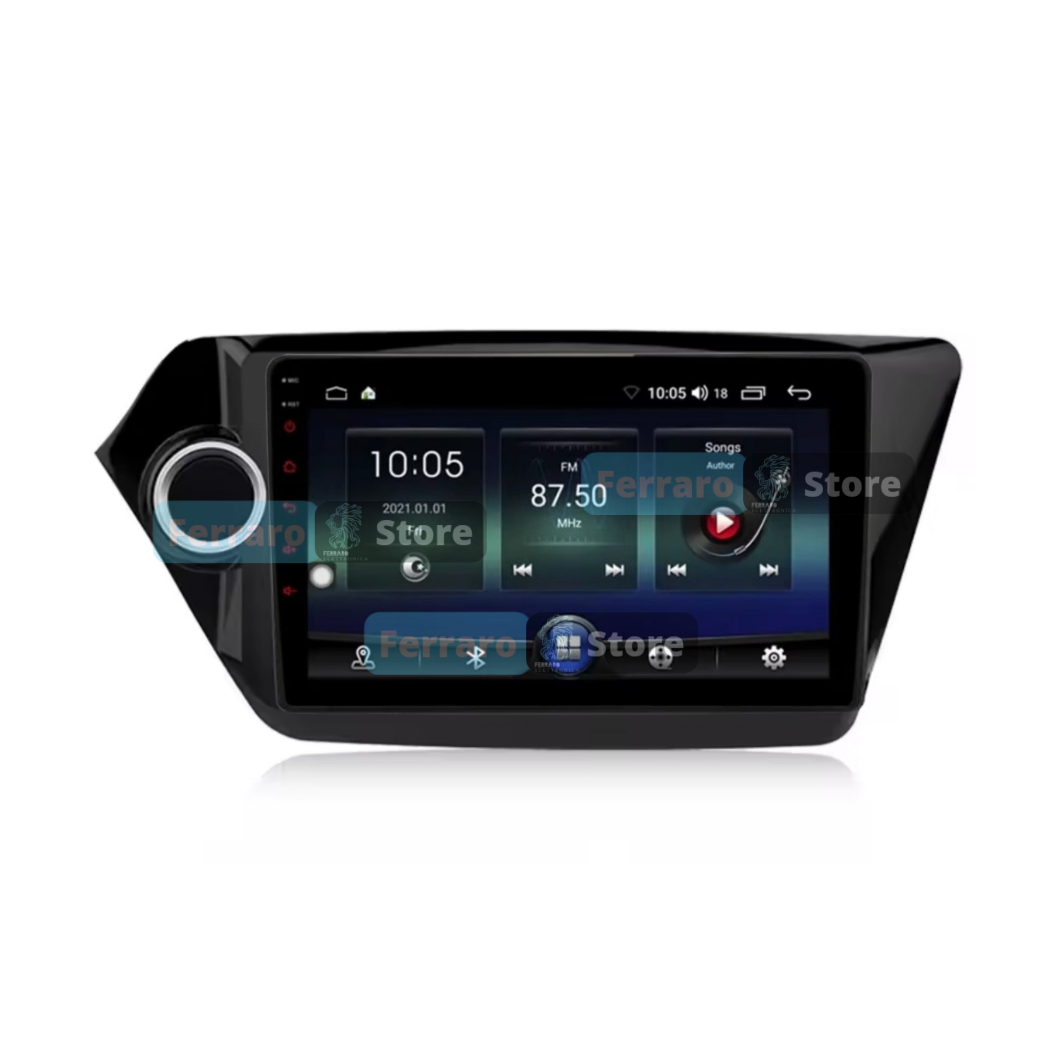 Autoradio per Kia Rio 3 9" | 2011-2016 | Android | Bluetooth | CarPlay | Android Auto | 2GB/4GB/6GB/8GB Ram