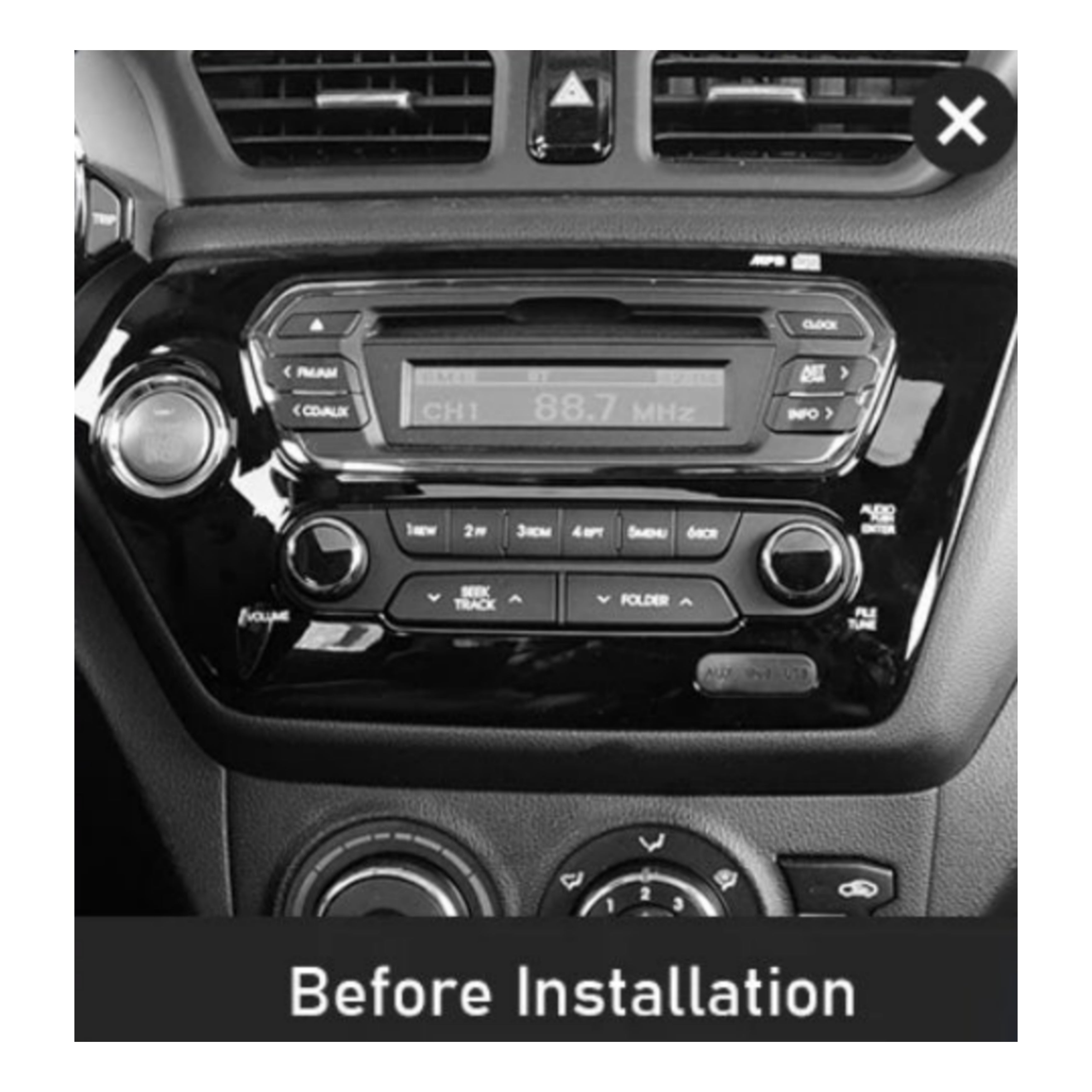 Autoradio per Kia Rio 3 9" | 2011-2016 | Android | Bluetooth | CarPlay | Android Auto | 2GB/4GB/6GB/8GB Ram