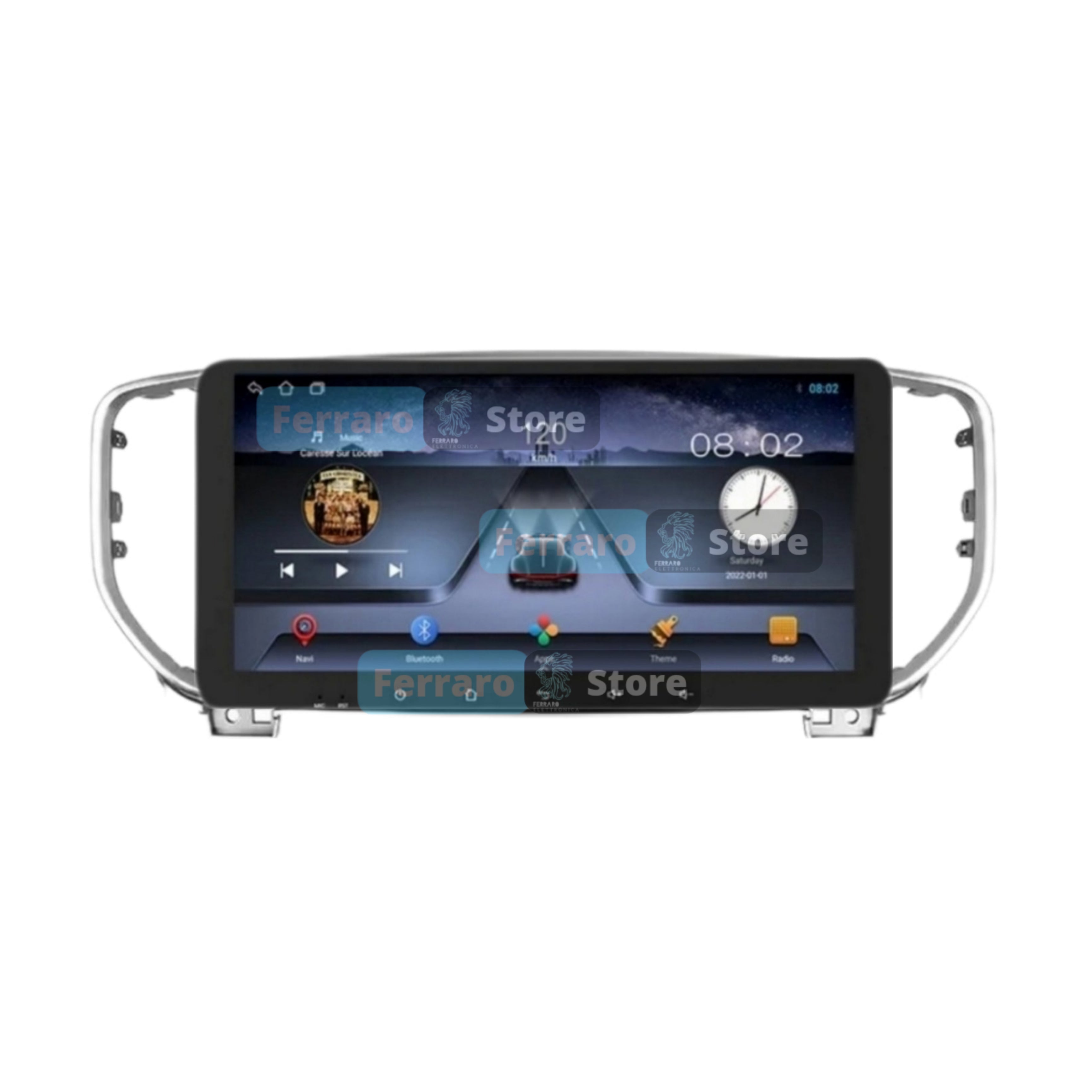 Autoradio per Kia Sportage 4 QL 10.35" | 2018-2021 | Android | Bluetooth | CarPlay | Android Auto | 2/32GB Ram