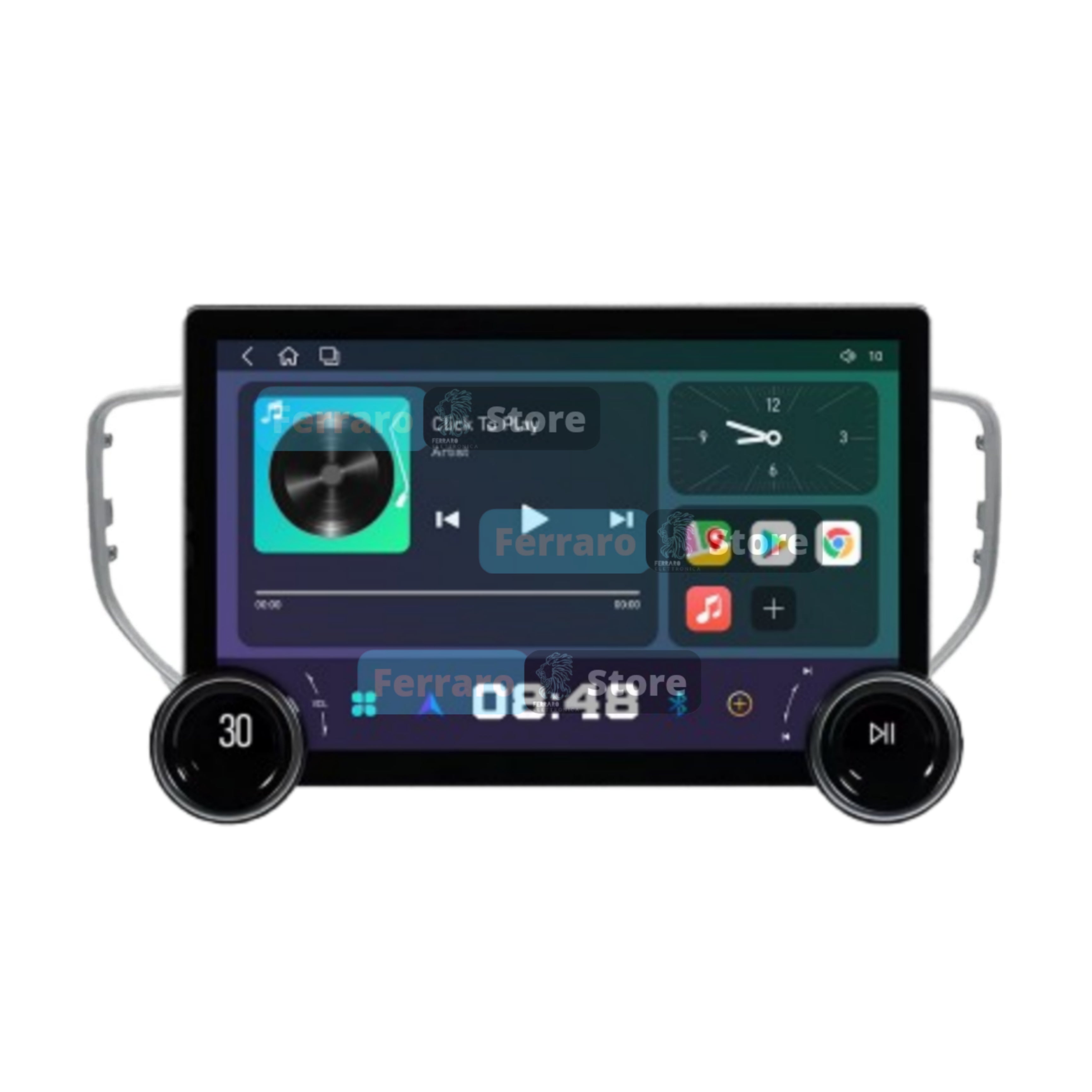 Autoradio per Kia Sportage 4 QL 11.8" 2K | 2018-2021 | Android | Bluetooth | CarPlay | Android Auto | 4/64GB Ram