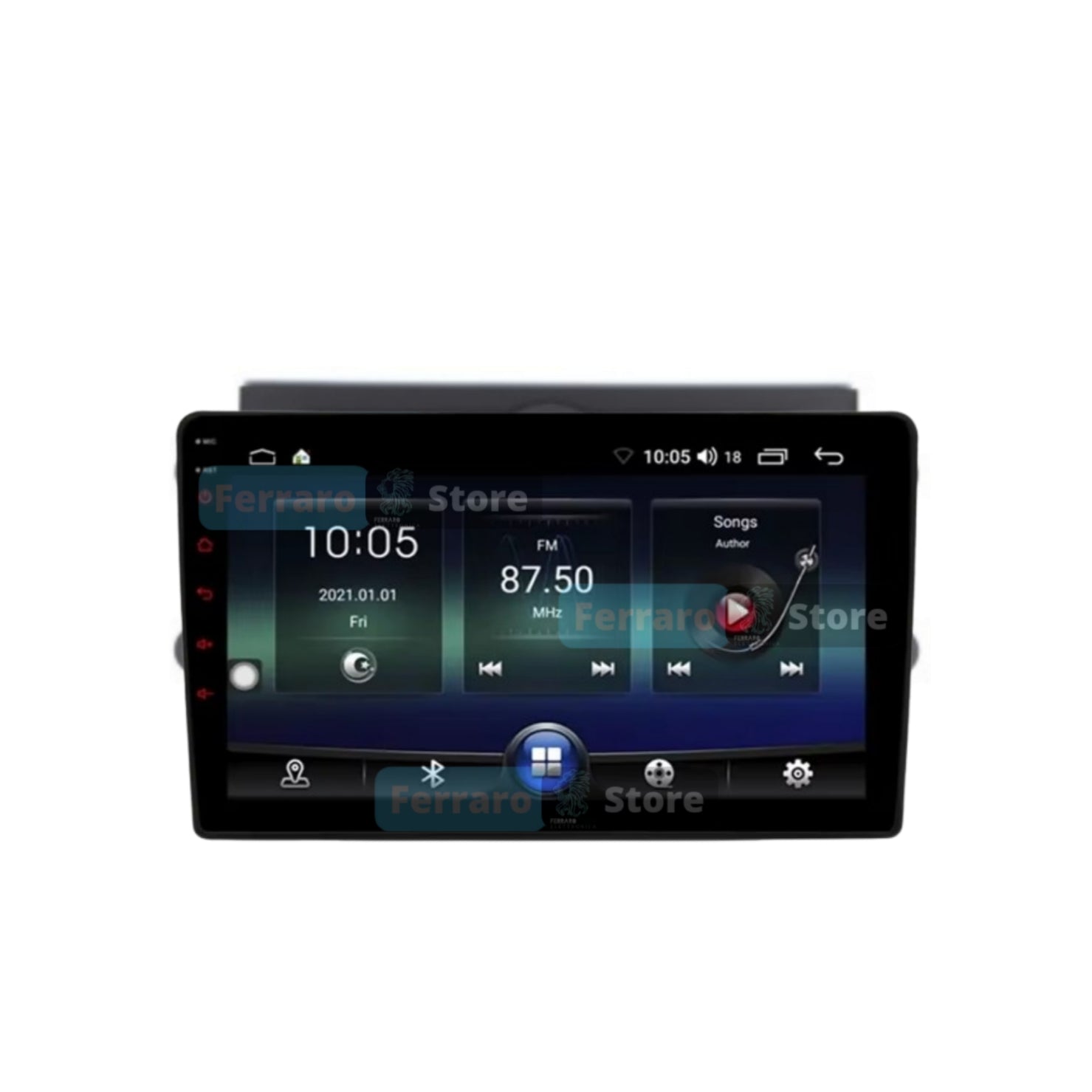 Autoradio per Renault Twingo III 9" | 2014-2018 | Android | Bluetooth | Radio | Bluetooth | Estraibile | 2/32GB Ram