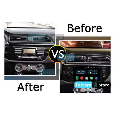 Autoradio per Kia Rio 4 YB 8" | 2017-2021 | Android | Bluetooth | CarPlay | Android Auto | 4GB/8GB Ram
