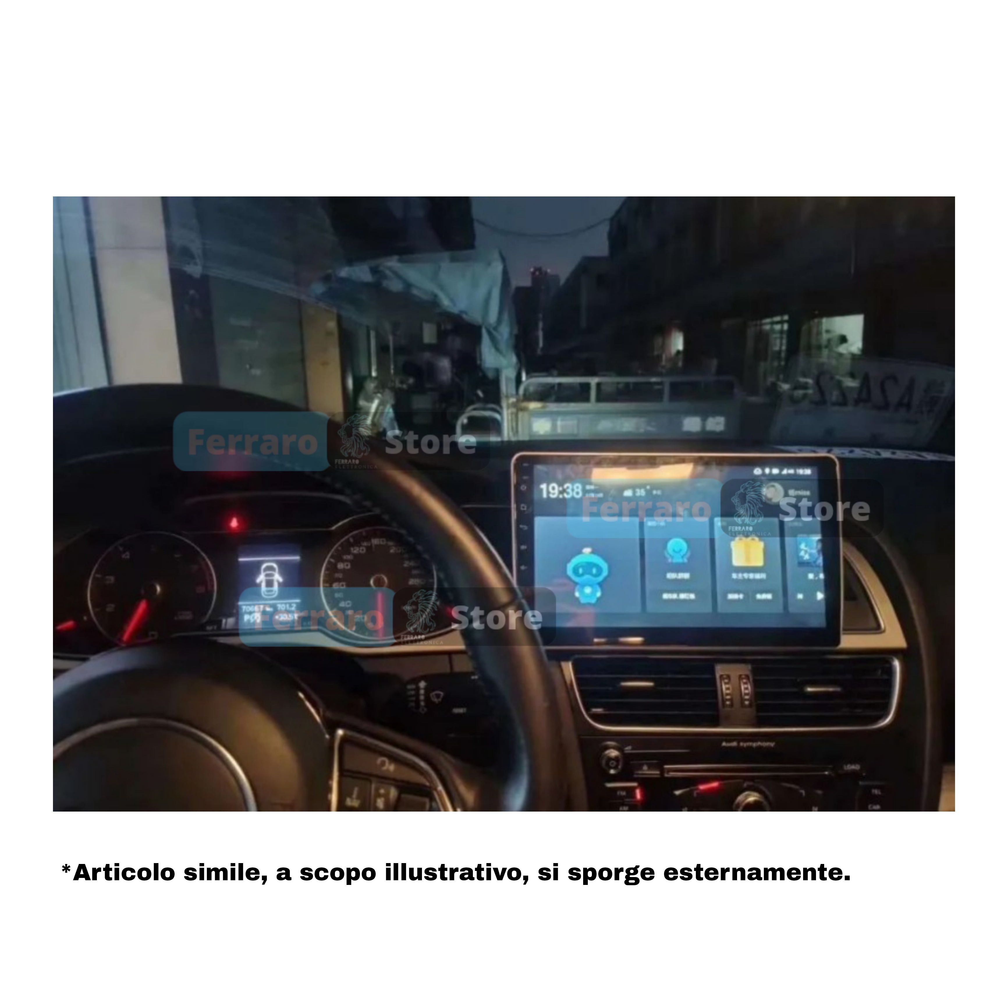 Car Radio for AUDI Q5 [2009 - 2018] - 2GB/4GB Intelligent car system, 2Din 9"Inch, GPS, Navigator, Wifi