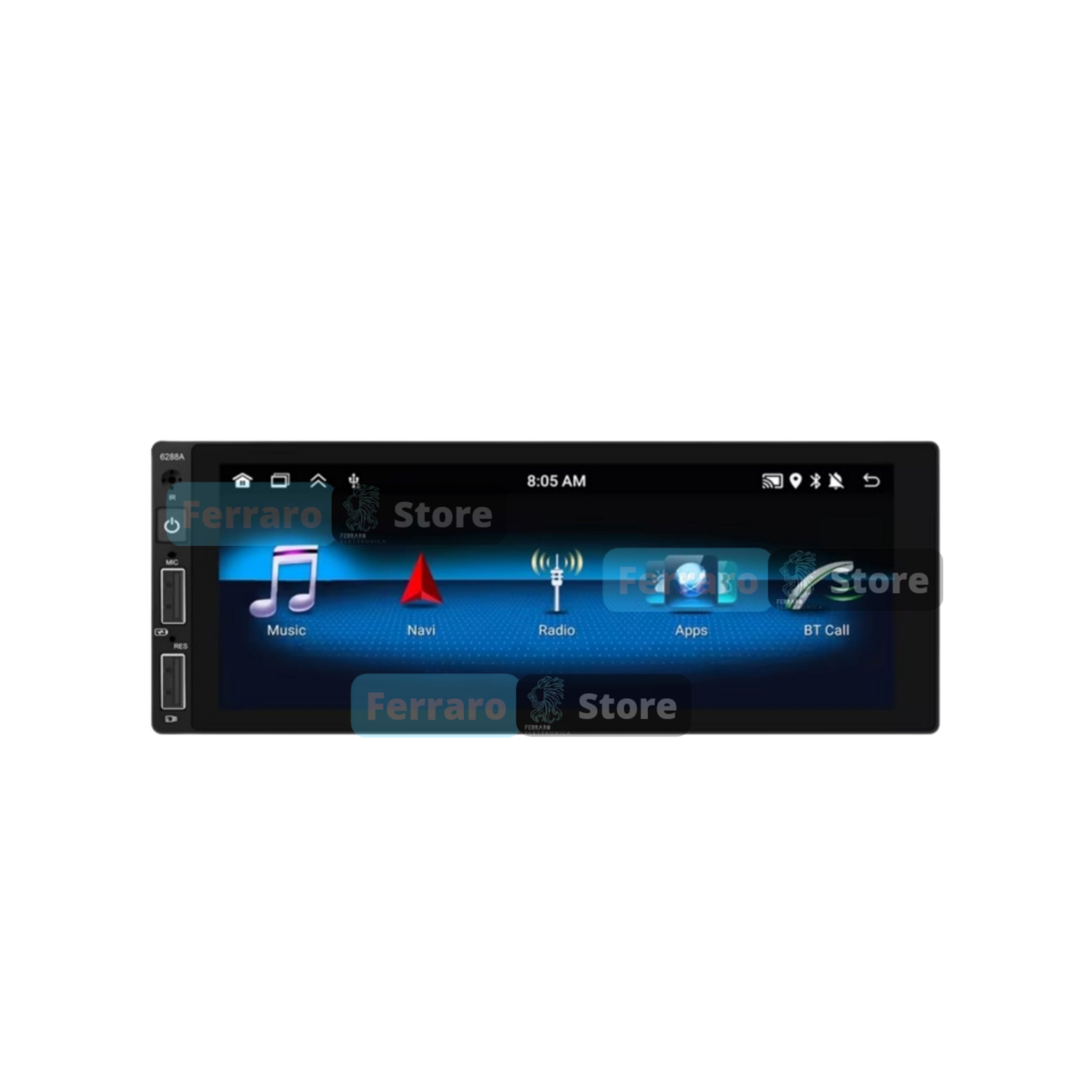 Autoradio per Nissan Micra 6.9" | 2002-2010 | Android | Bluetooth | CarPlay | Android Auto | 2/32GB Ram