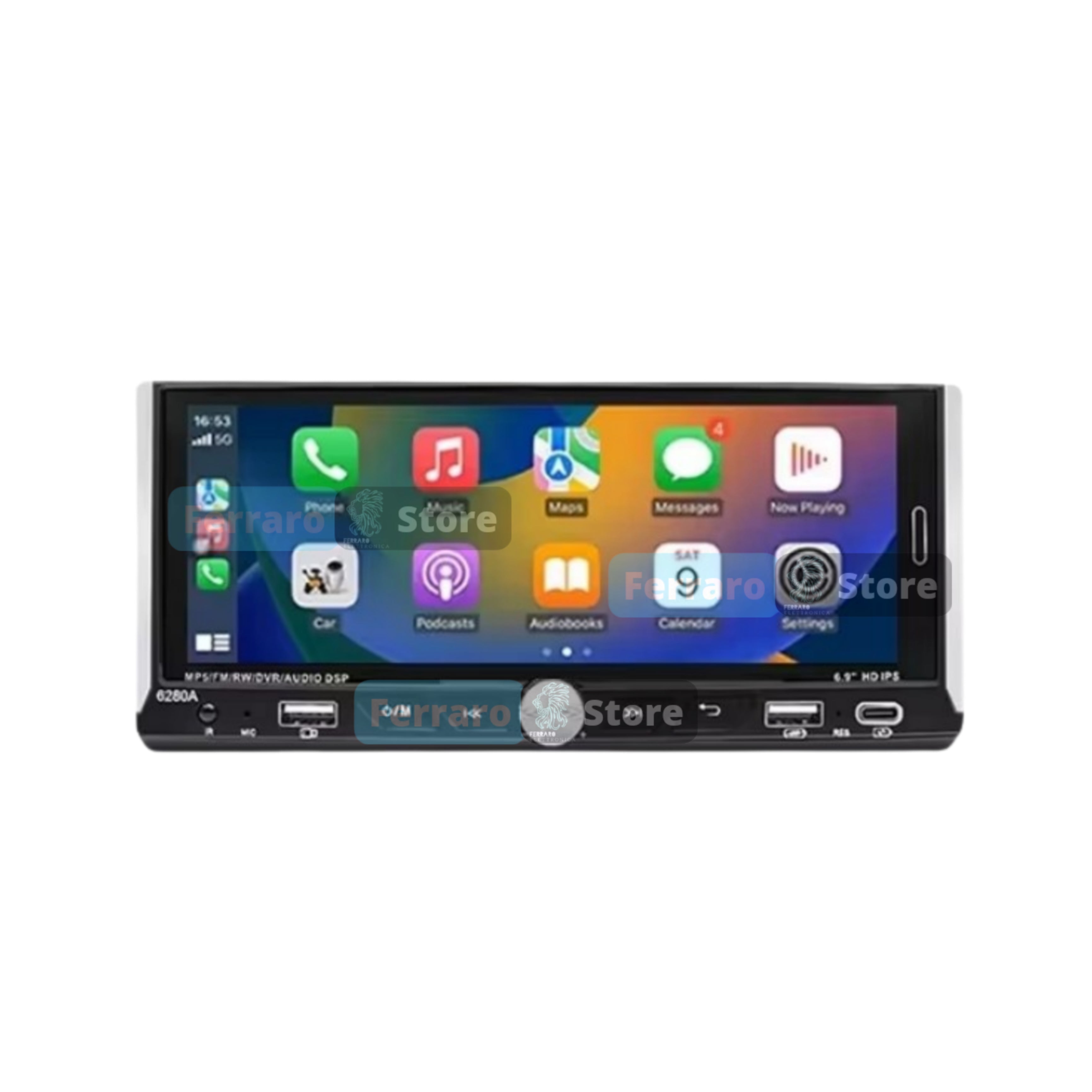 Autoradio per Nissan Micra 6.9" | 2002-2010 | Android | Bluetooth | CarPlay | Android Auto | 2/32GB Ram