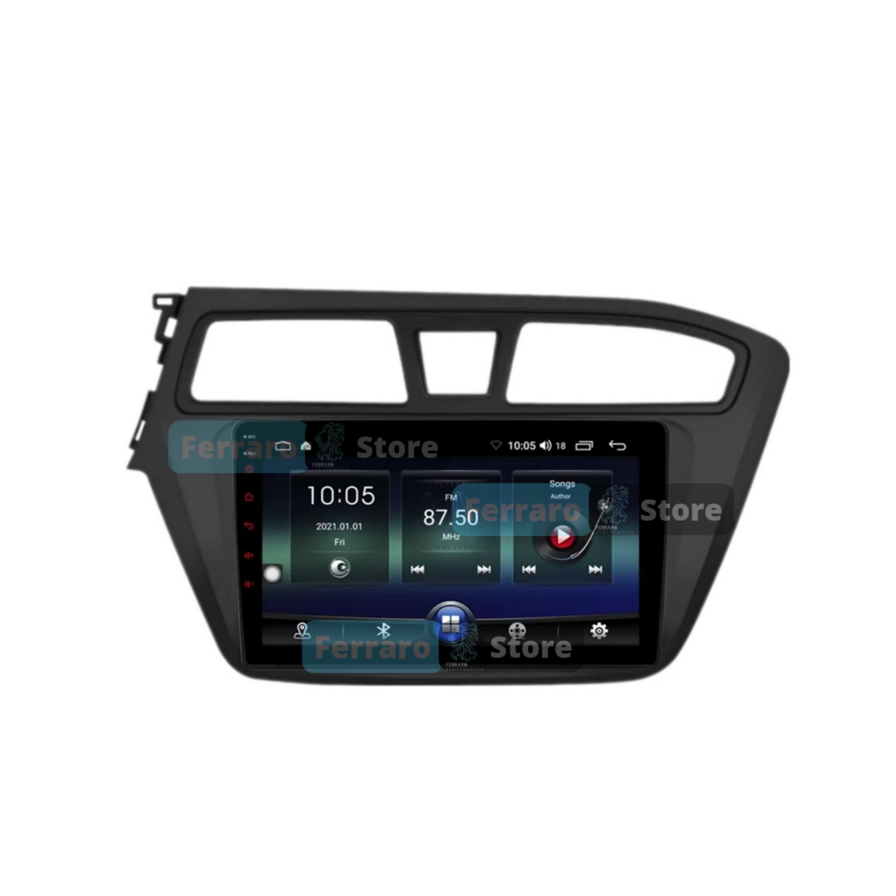 Autoradio per Hyundai i20 9" | 2015-2017 | Android | Bluetooth | CarPlay | Android Auto | 2GB/4GB/6GB/8GB Ram