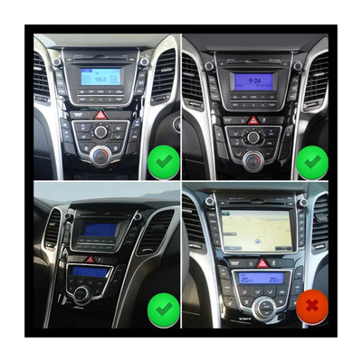 Autoradio per Hyundai i30 7" | 2012-2017 | Android | Bluetooth | CarPlay | Android Auto | 4GB/8GB Ram