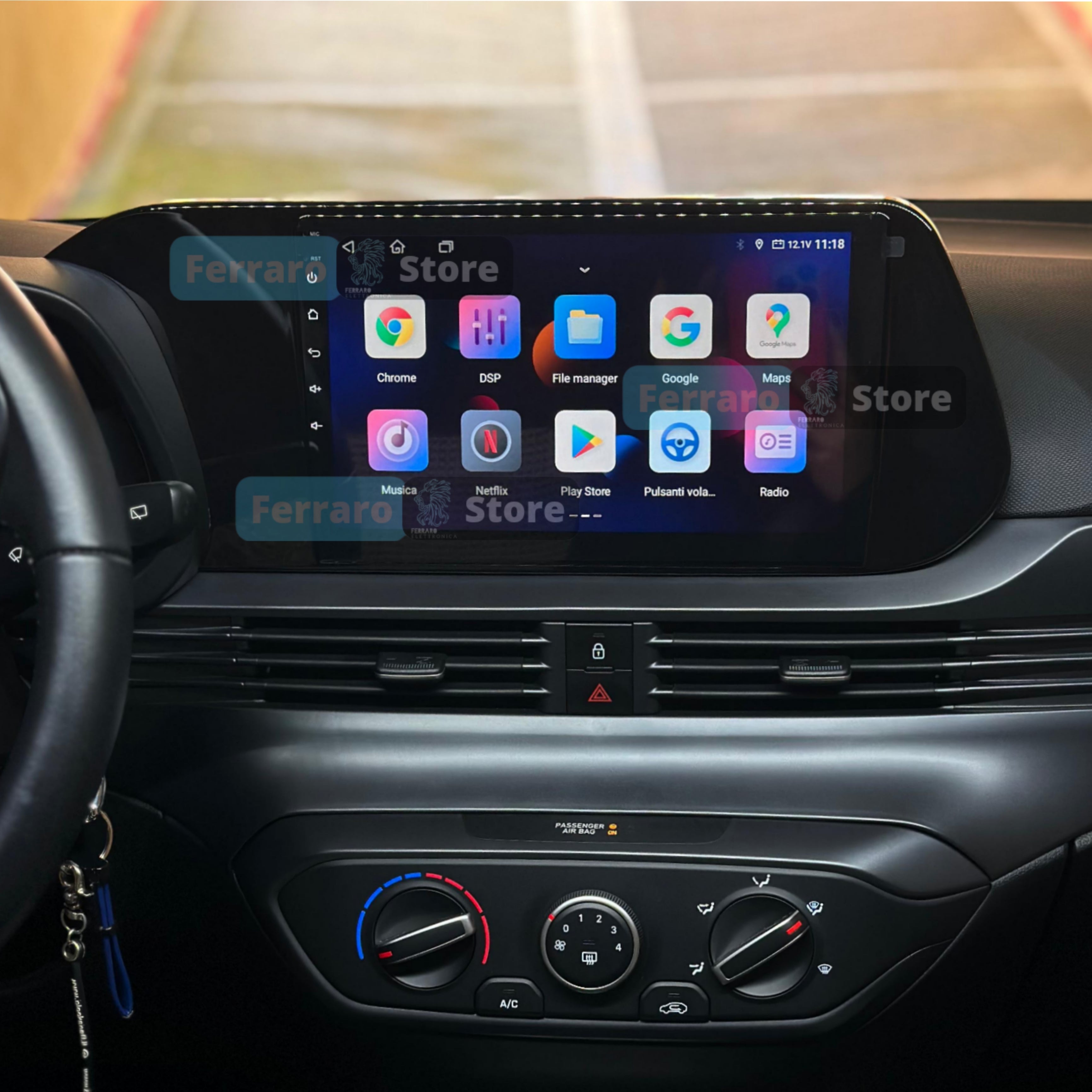 Autoradio per Hyundai i20 10.1" | Dal 2020> | Android | Bluetooth | CarPlay | Android Auto | 2GB/4GB Ram