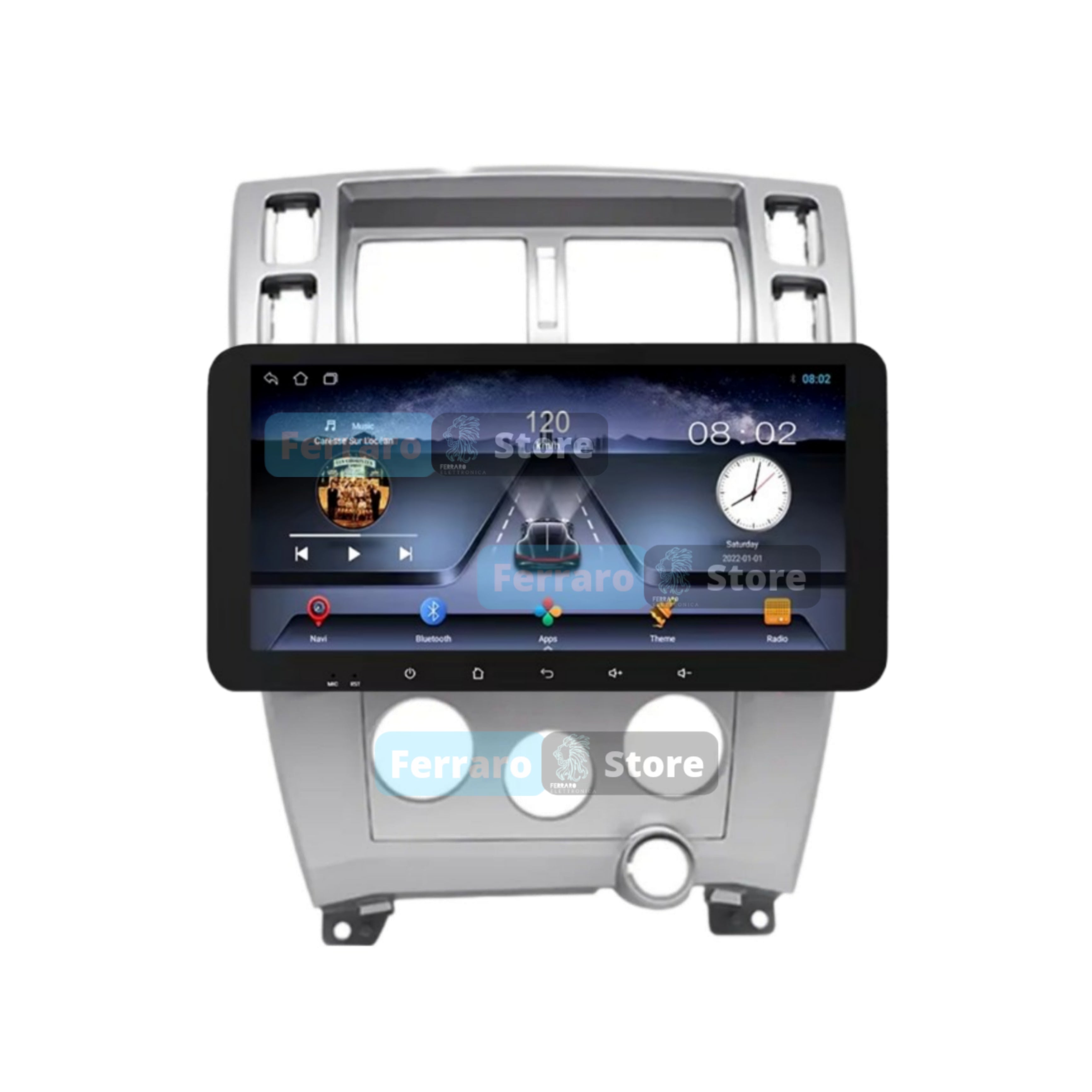 Autoradio per Hyundai Tucson 10.35" | 2006-2013 | Android | Bluetooth | CarPlay | Android Auto | 2/32GB Ram