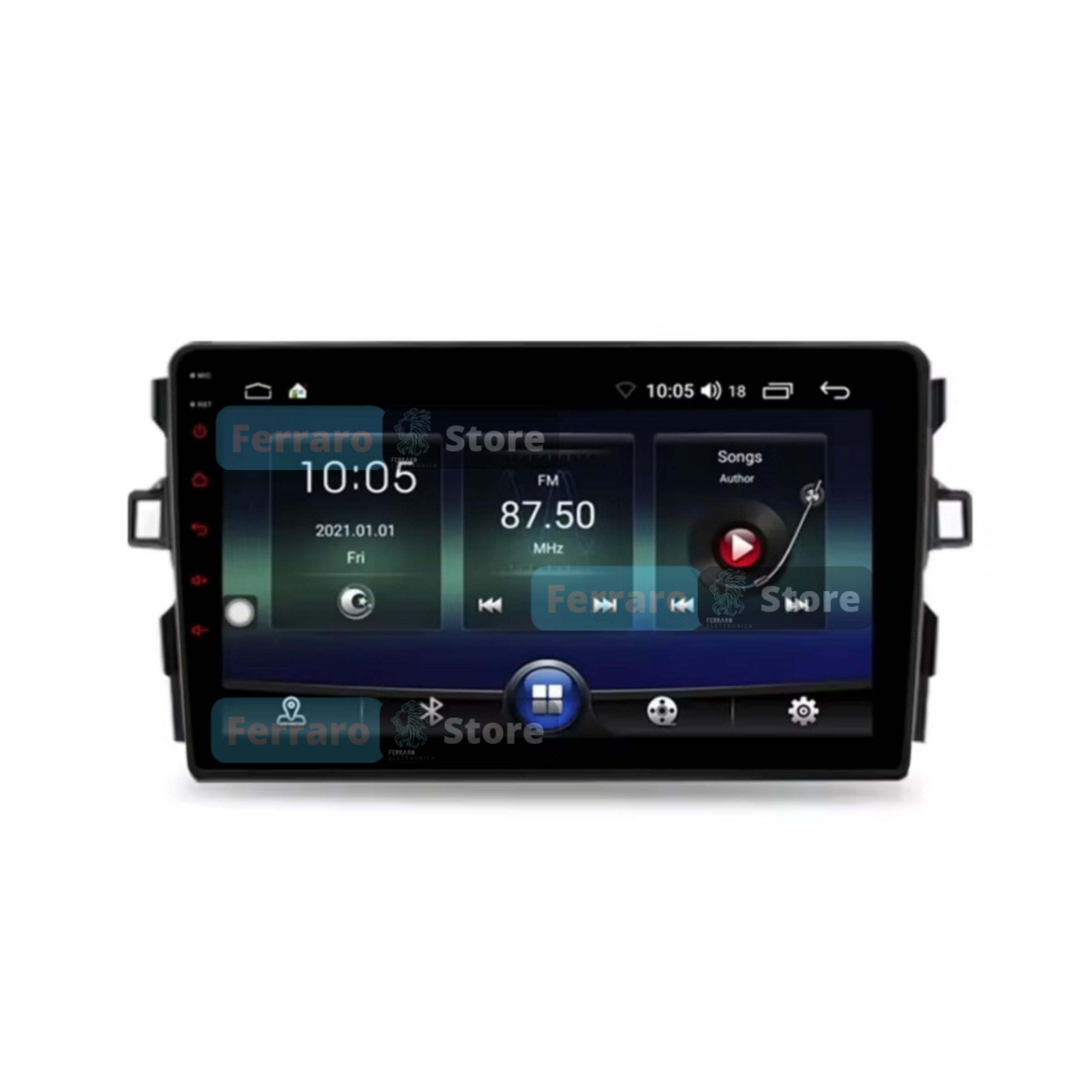 Autoradio per Toyota Auris E150 9" | 2006-2012 | Android | Bluetooth | CarPlay | Android Auto | 2GB/4GB/6GB/8GB Ram