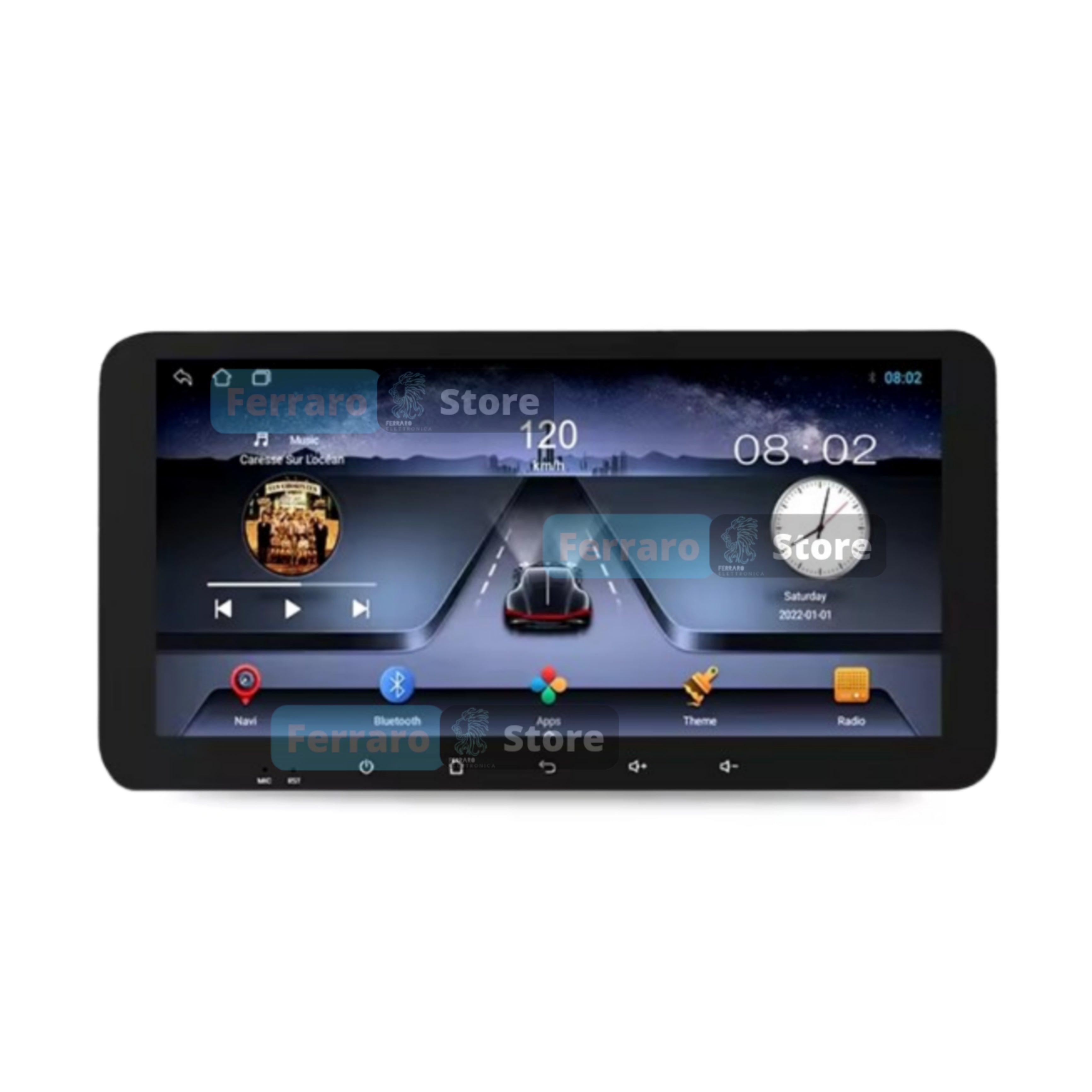 Autoradio per Toyota Auris E150 10.35" | 2006-2012 | Android | Bluetooth | CarPlay | Android Auto | 2/32GB Ram