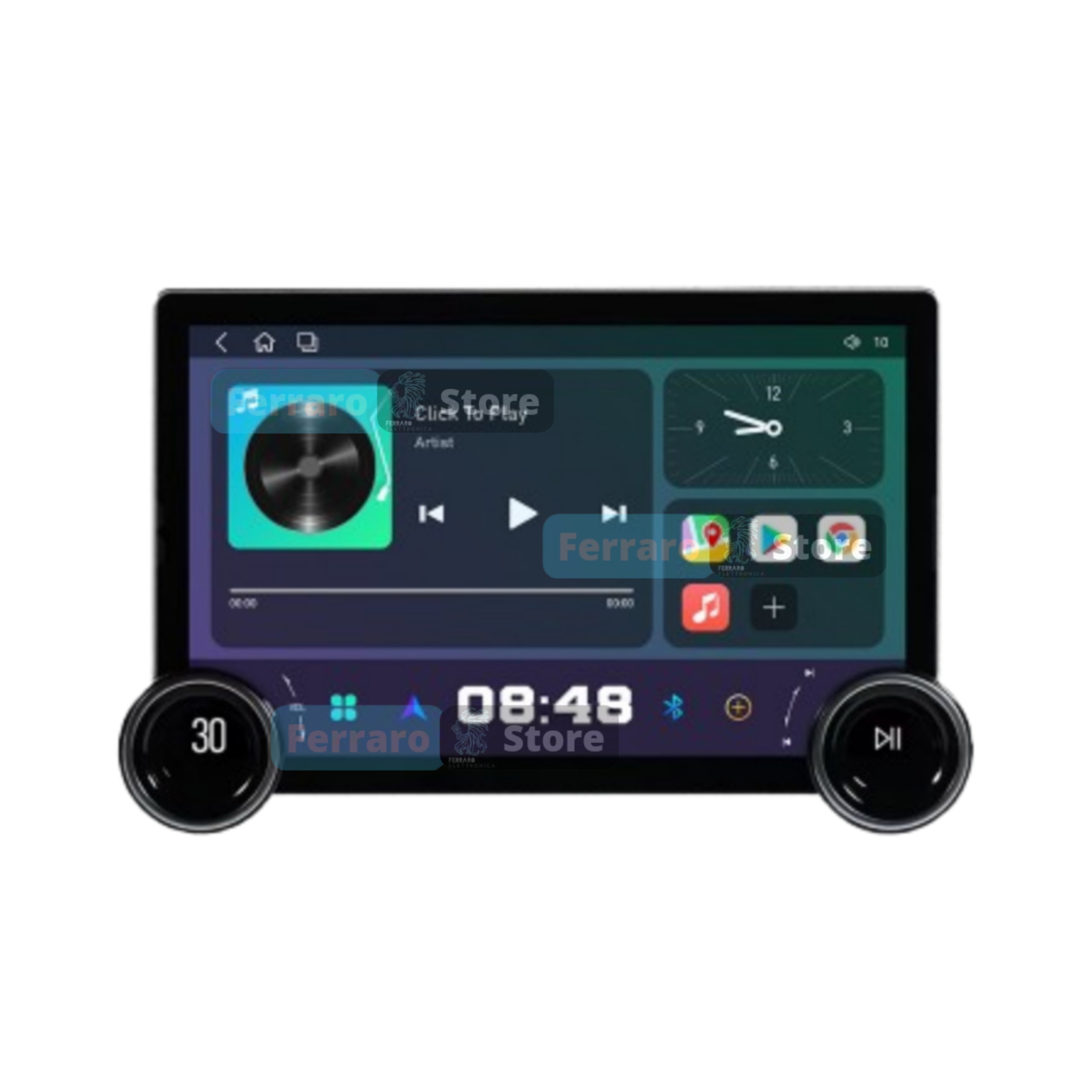 Autoradio per Toyota Auris E150 11.8" 2K | 2006-2012 | Android | Bluetooth | CarPlay | Android Auto | 4/64GB Ram