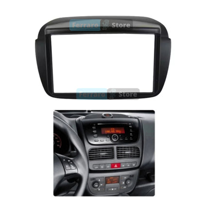 Mascherina Autoradio per Fiat Doblo 263 | 2010-2015 | Opel Combo Tour | Dal 2011> | 2Din 7"Pollici