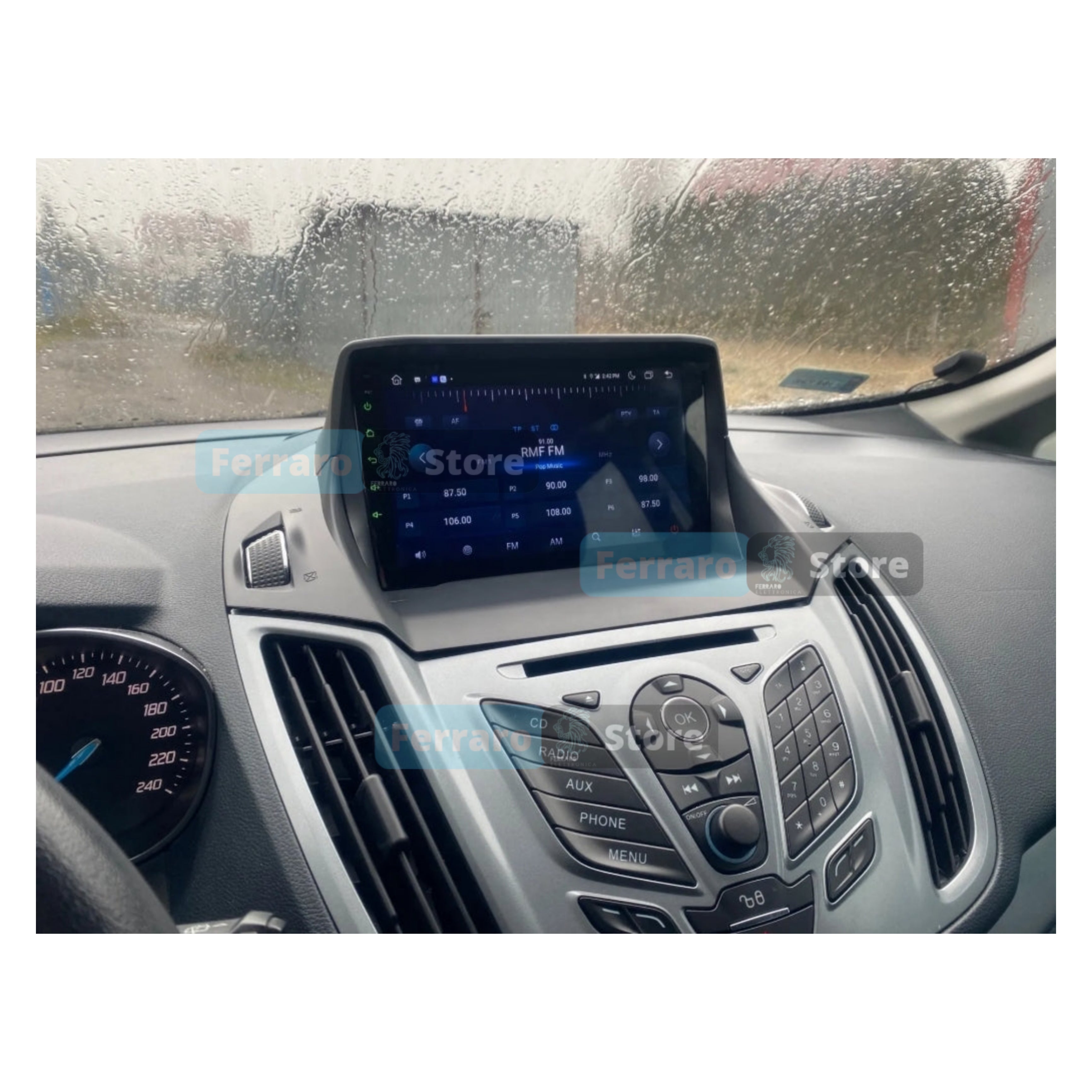 Car Radio for FORD ESCAPE, KUGA 2, C-MAX [2012 - 2019] - 2GB/4GB/6GB/8GB Car Radio with Intelligent System, GPS, Navigator, 2Din 9"Inch, Wifi