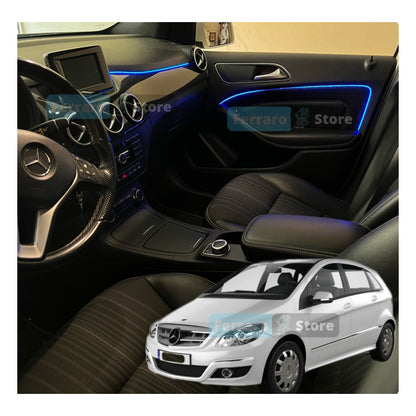 Ambient Light per Mercedes Classe B w246 | Universale | Luci Ambiente con Comando da App | RGB Led Interior | Led Dinamico