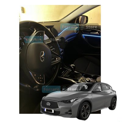 Ambient Light per per Infiniti Q30, Universale, APP, RGB Led, Led Dinamico