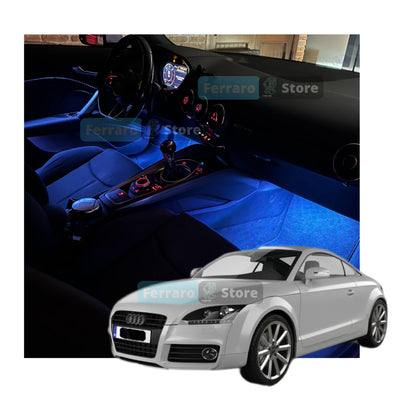 Ambient Light dedicato per Audi TT, Universale, Luci Ambiente con Comando da App, RGB Led, Led Dinamico