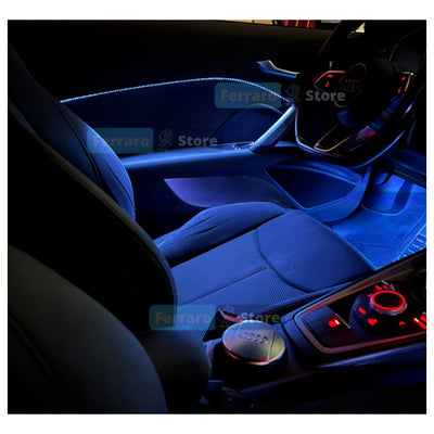 Ambient Light dedicato per Audi TT, Universale, Luci Ambiente con Comando da App, RGB Led, Led Dinamico