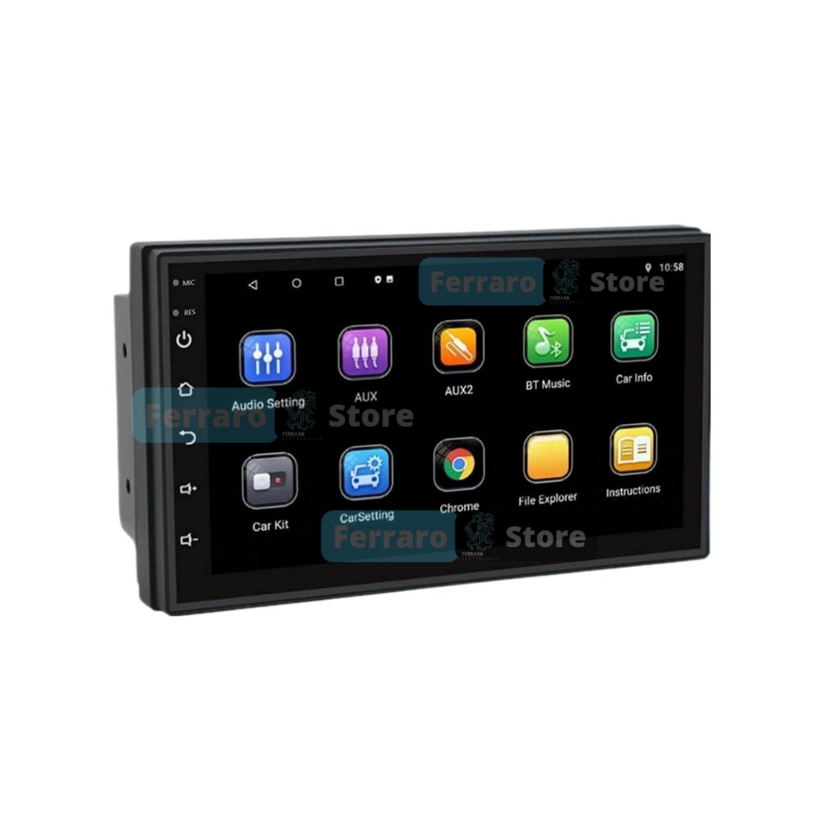 Universal Car Radio [FIXED] - 2GB/4GB/6GB, 2Din 7"Inch, Android, CarPlay &amp; Android Auto, Bluetooth, Radio, GPS, Android, GPS, Youtube, PlayStore