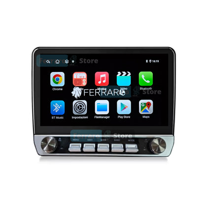 Autoradio Universale Fisso | 2Din 10" Pollici | Android | Bluetooth | CarPlay | Android Auto | 4/64GB Ram