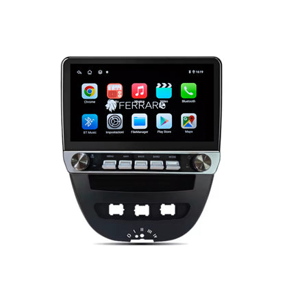 Autoradio per Toyota Aygo | Citroen C1 | Peugeot 107 10" | 2005-2014 | Android | Bluetooth | CarPlay | Android Auto | 4/64GB Ram