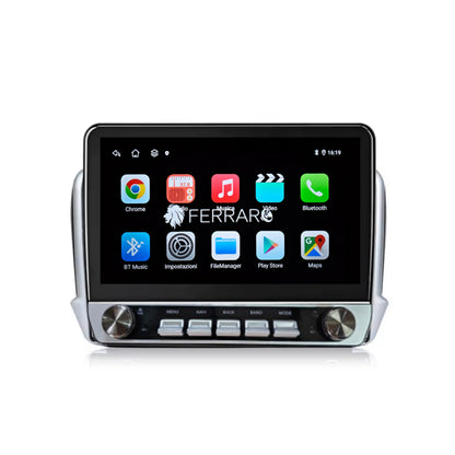 Autoradio per Peugeot 208/2008 10" | 2005-2014 | Android | Bluetooth | CarPlay | Android Auto | 4/64GB Ram