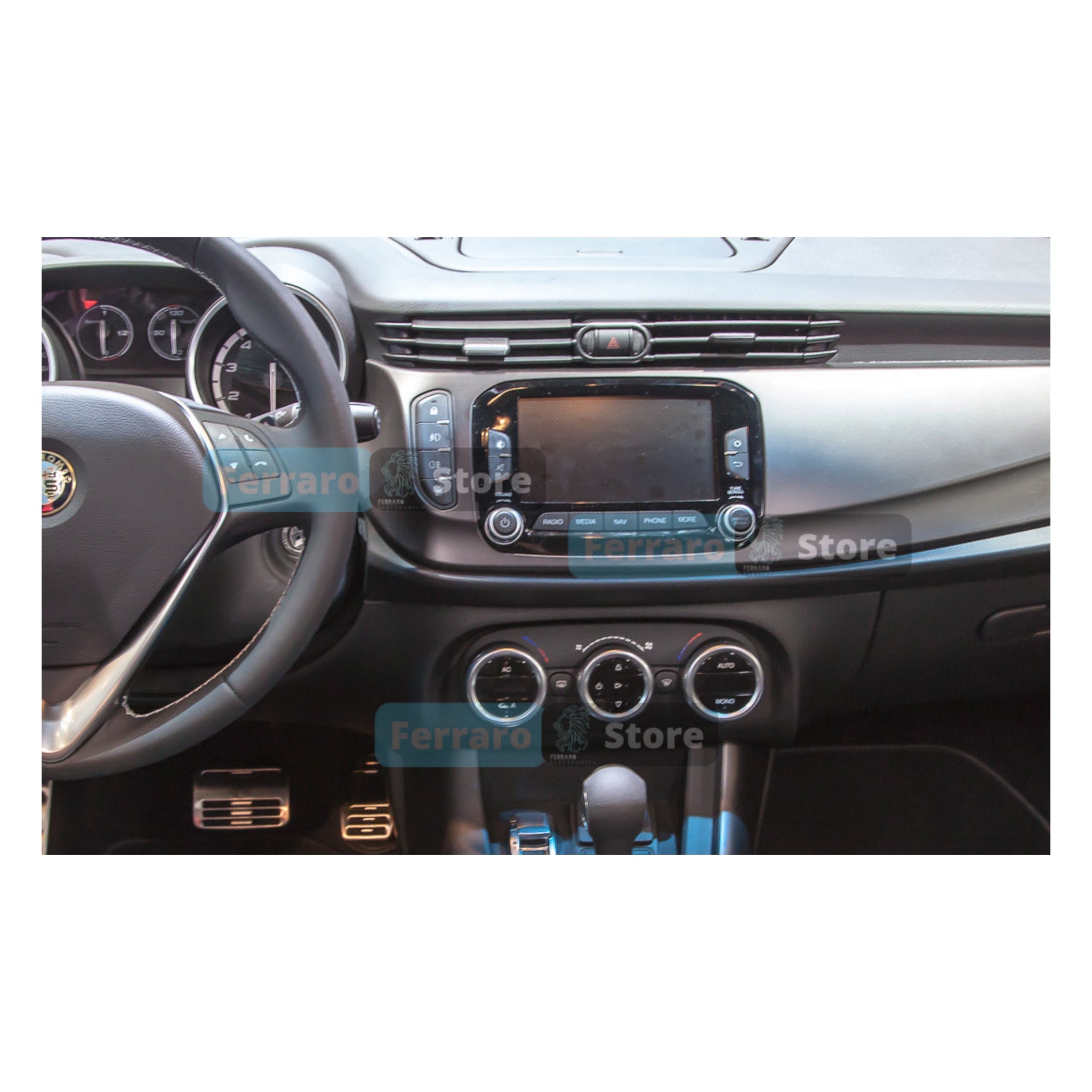 Car Radio for Alfa Romeo Giulietta [from 2014 onwards] - 2GB/4GB/6GB, 7" Inch Android, GPS, Bluetooth, Radio, Navigator, Wifi, PlayStore