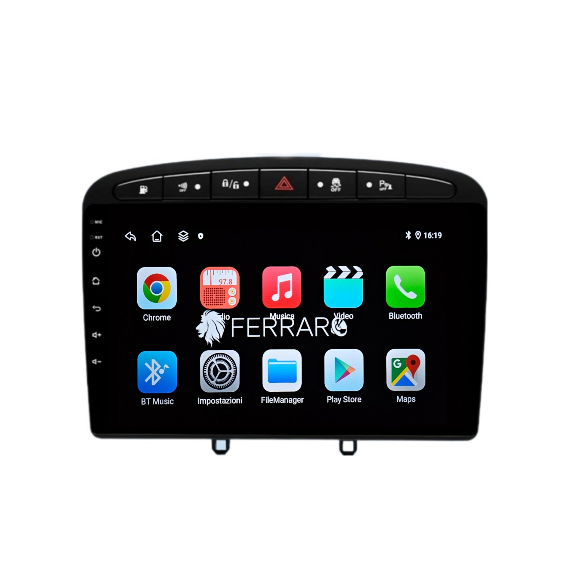 16G LEXXSON Android 10.1 Radio de Coche para Peugeot 308/408 2010-2016 Radio Am