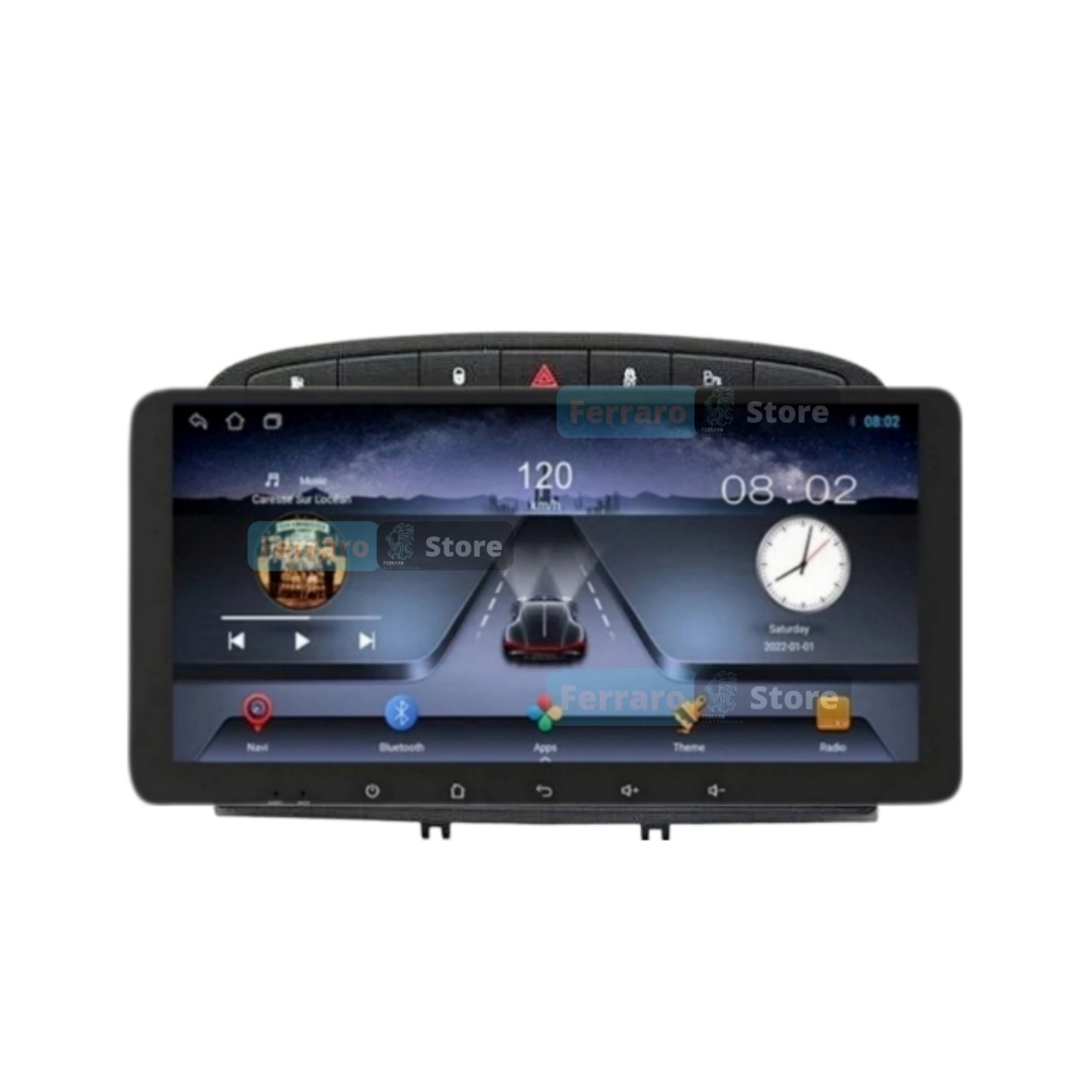 Autoradio per Peugeot 308 | 308sw | 408 10.35" | 2007-2014 | Android | Bluetooth | CarPlay | Android Auto | 2/32GB Ram