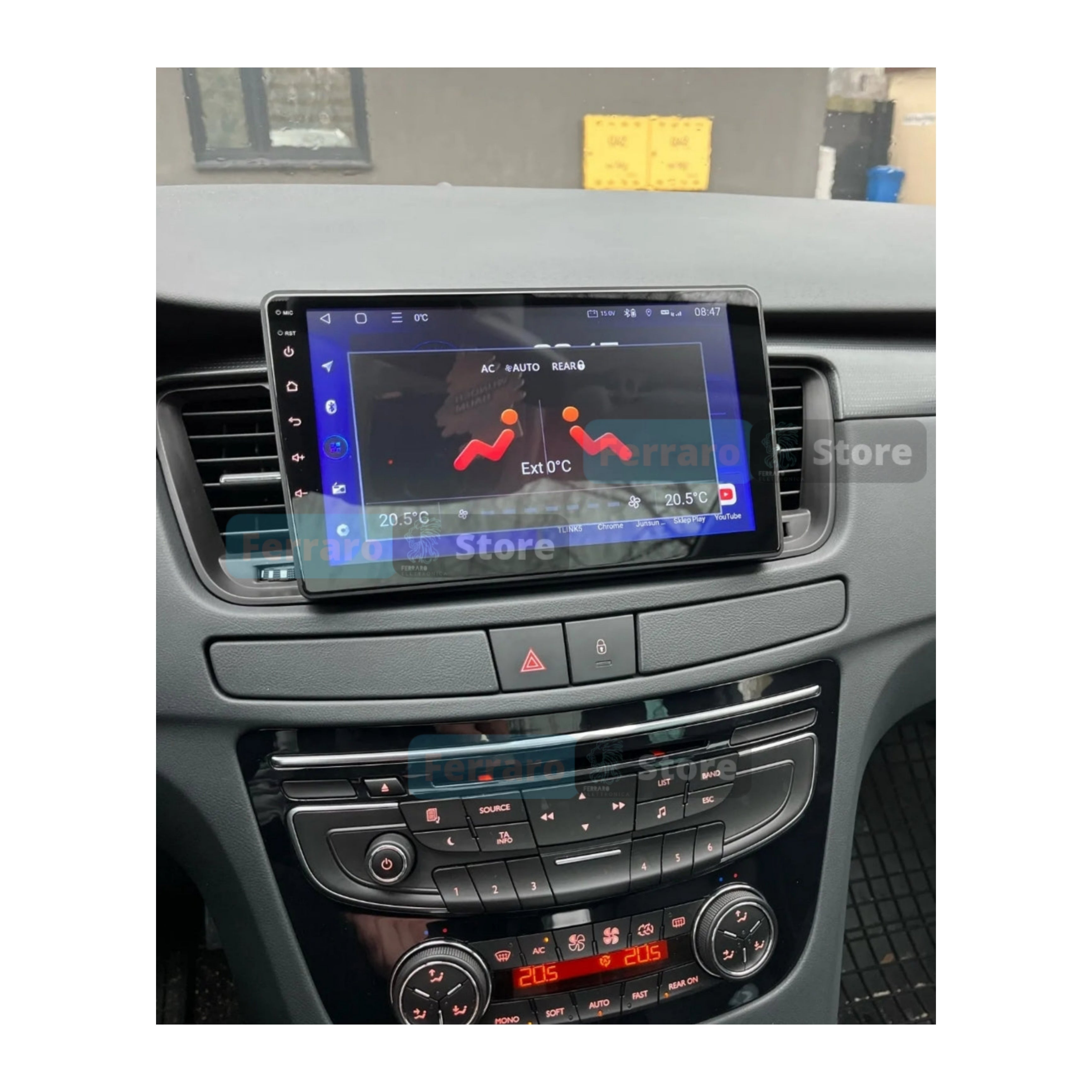 Autoradio per Peugeot 508 | 508SW 9" | 2011-2018 | Android | Bluetooth | CarPlay | Android Auto | 2GB/4GB/6GB/8GB Ram