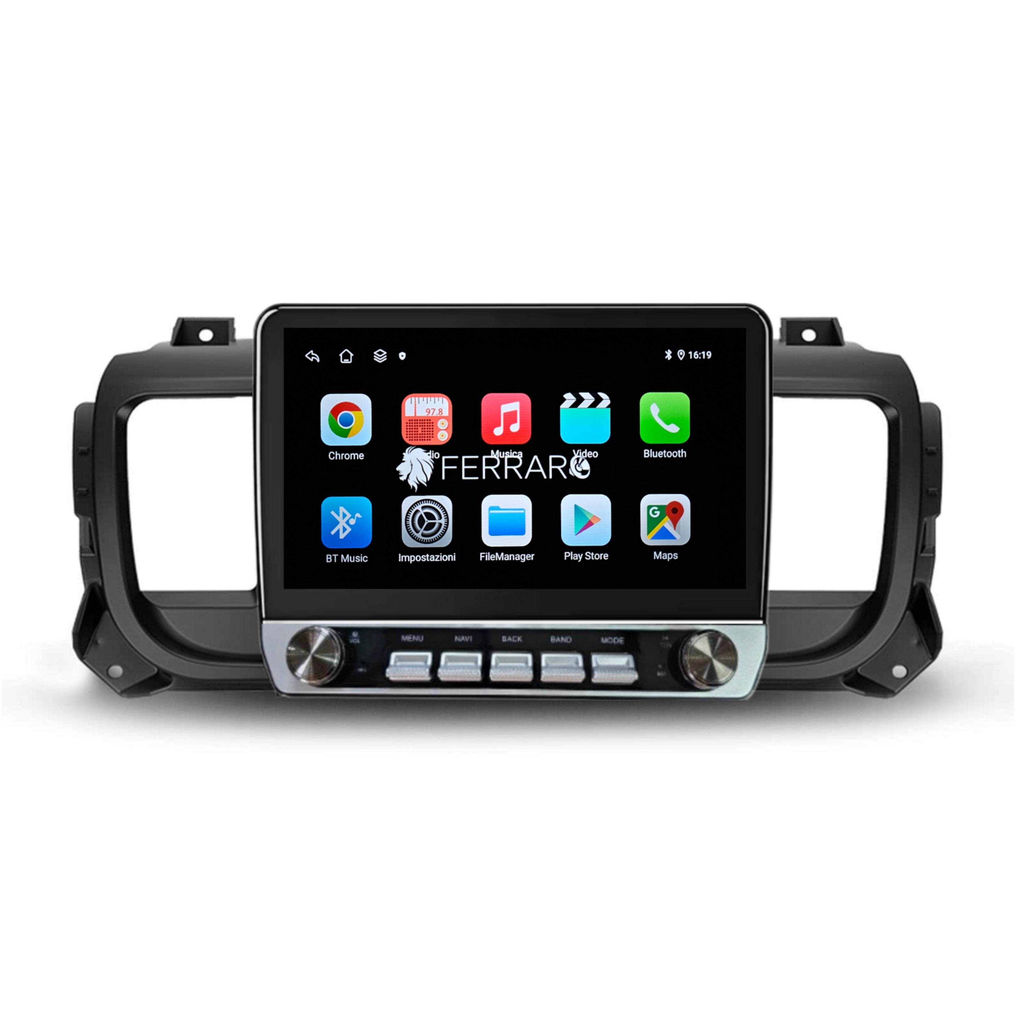 Autoradio per Peugeot Expert | Citroen Jumpy 3 | SpaceTourer 10" | 2016-2021 | Android | Bluetooth | CarPlay | Android Auto | 4/64GB Ram