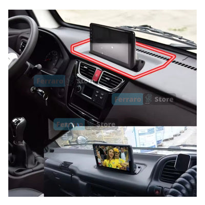 Autoradio con Telaio Universale 12.3", Android, Bluetooth, CarPlay, Android Auto, 4GB/8GB Ram