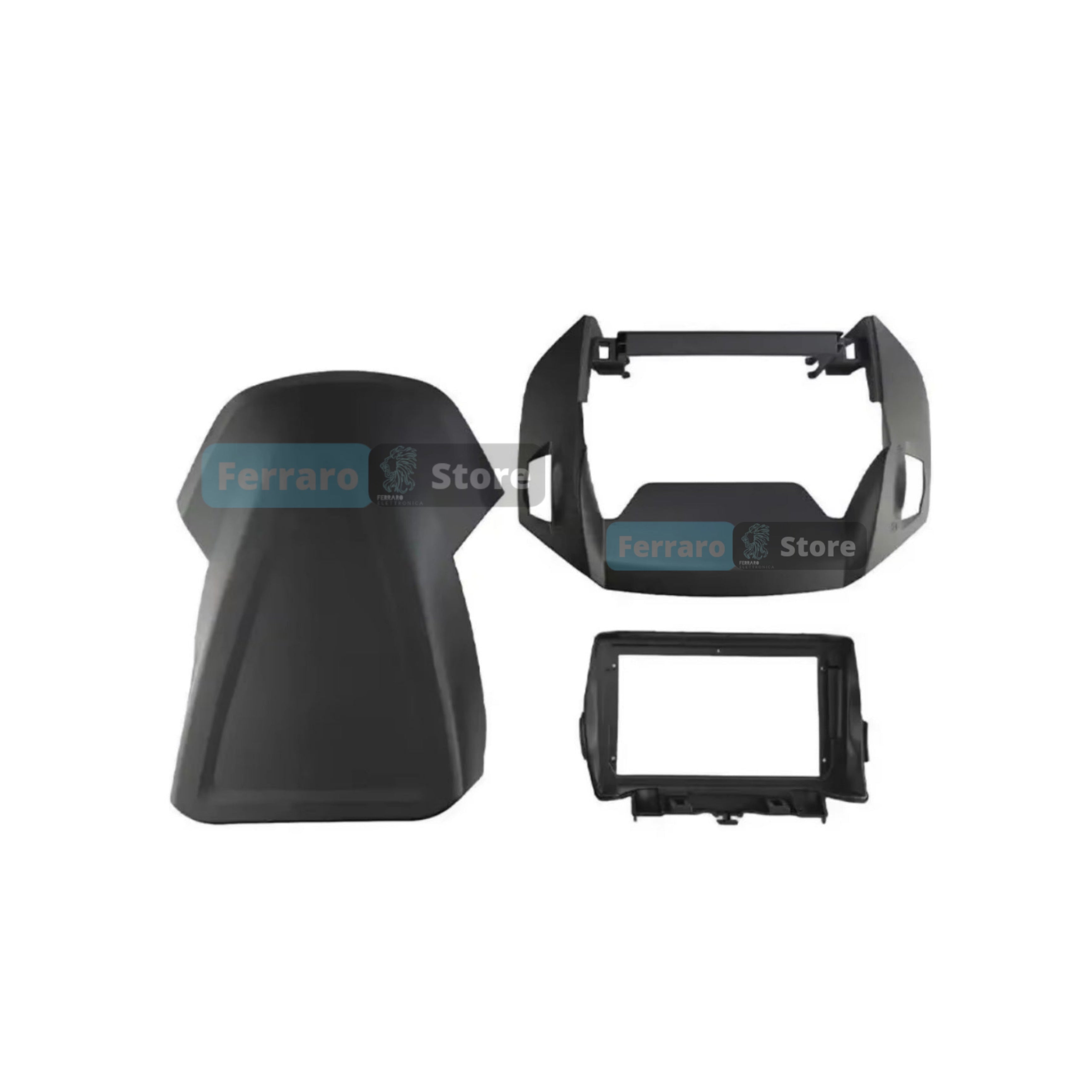 Kit Montaggio Autoradio 9"Pollici Ford Escape | Kuga 2 | C-Max | 2012-2019 | Mascherina | Cablaggio | per Autoradio Android