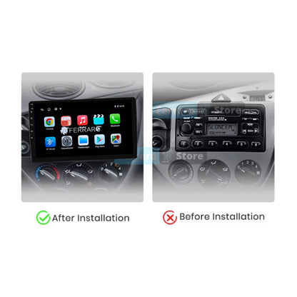 Autoradio per Ford Fiesta | Focus MK1 9" | 1995-2004 | Android | Bluetooth | CarPlay | Android Auto | 2GB/4GB/6GB/8GB Ram