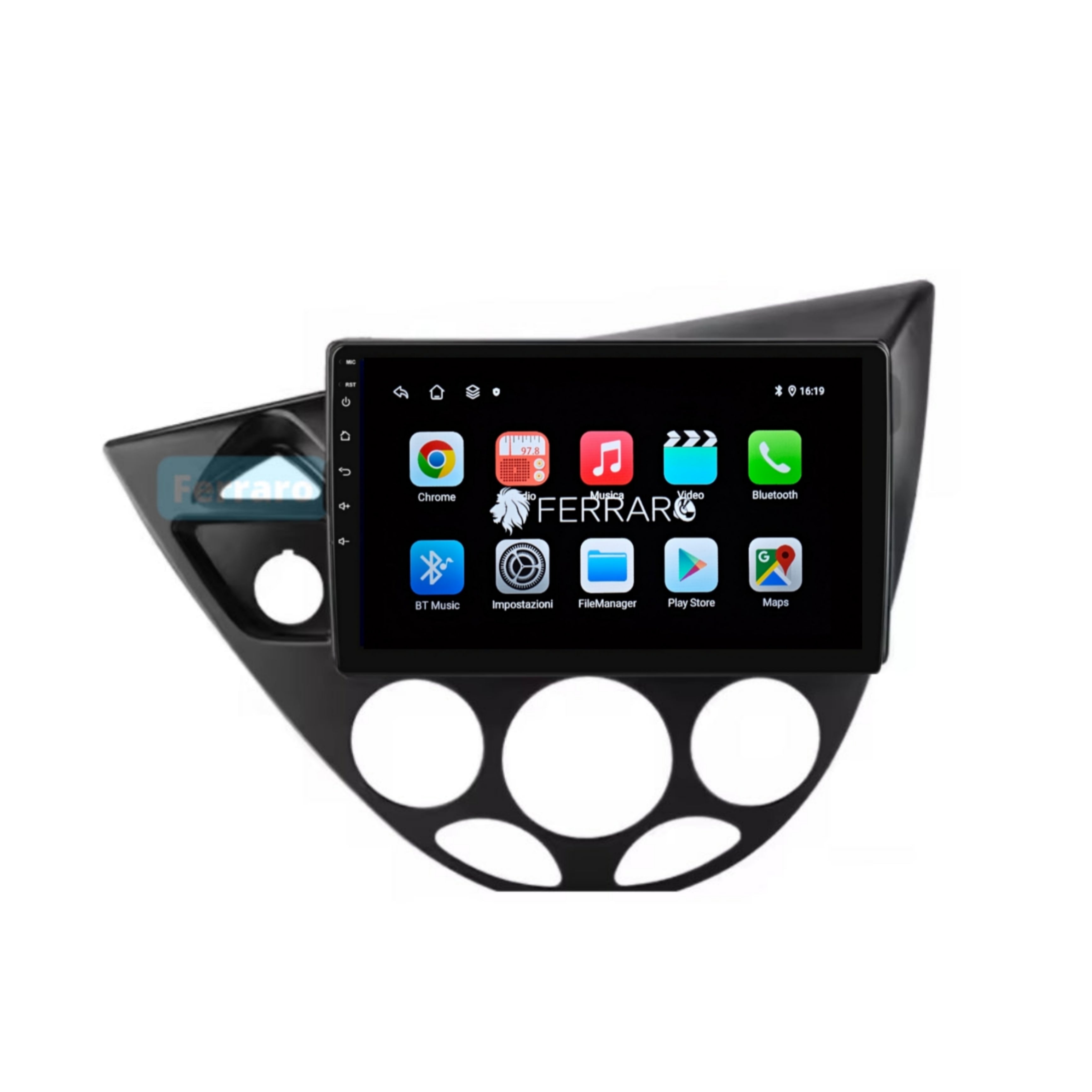 Autoradio per Ford Fiesta | Focus MK1 9" | 1995-2004 | Android | Bluetooth | CarPlay | Android Auto | 2GB/4GB/6GB/8GB Ram