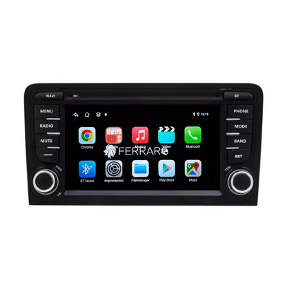 Autoradio per Audi A3 8P 7" | 2003-2013 | Android | Bluetooth | CarPlay | Android Auto | 4GB/8GB Ram